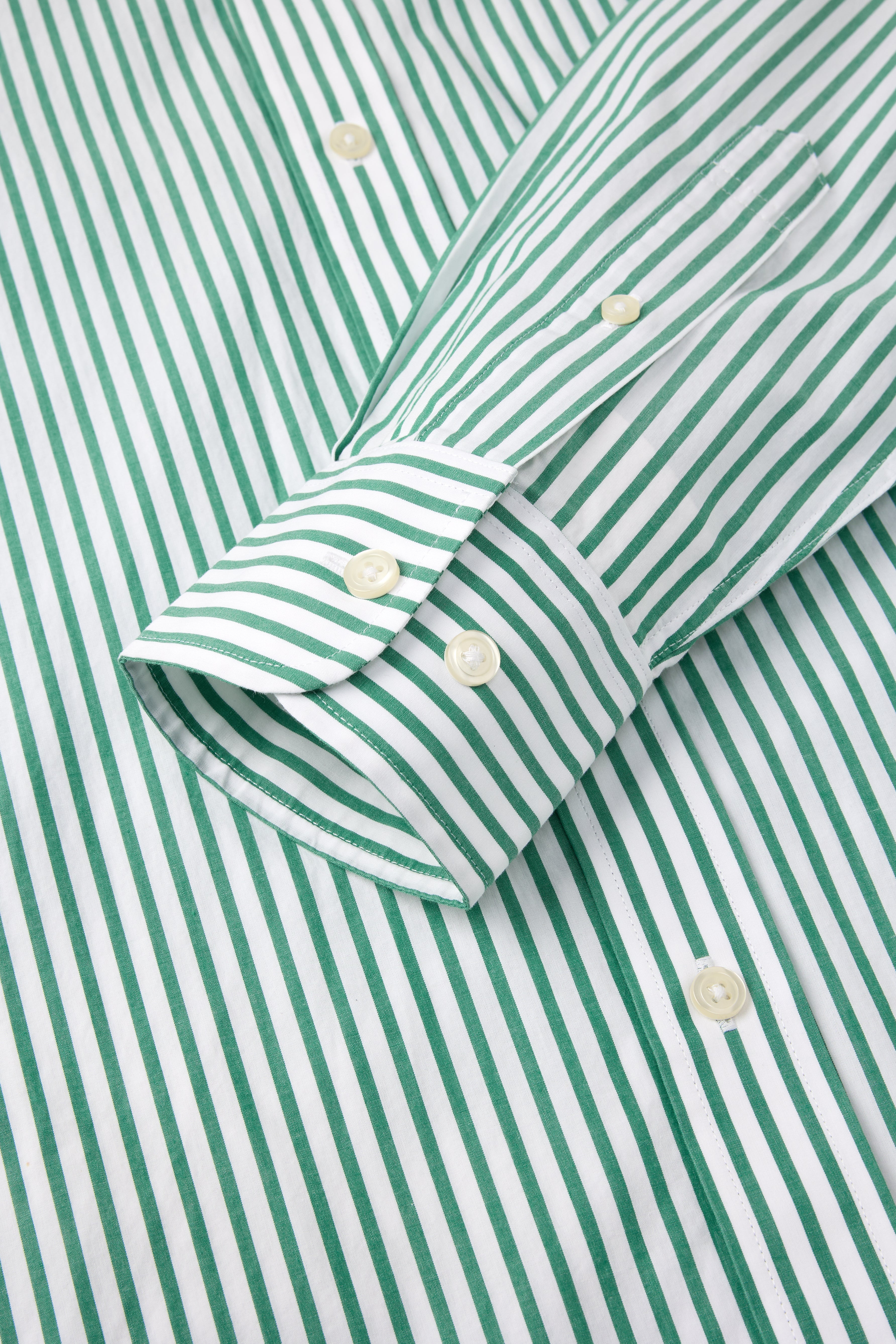 Everyday Green Bengal Stripe Shirt - Atica Man