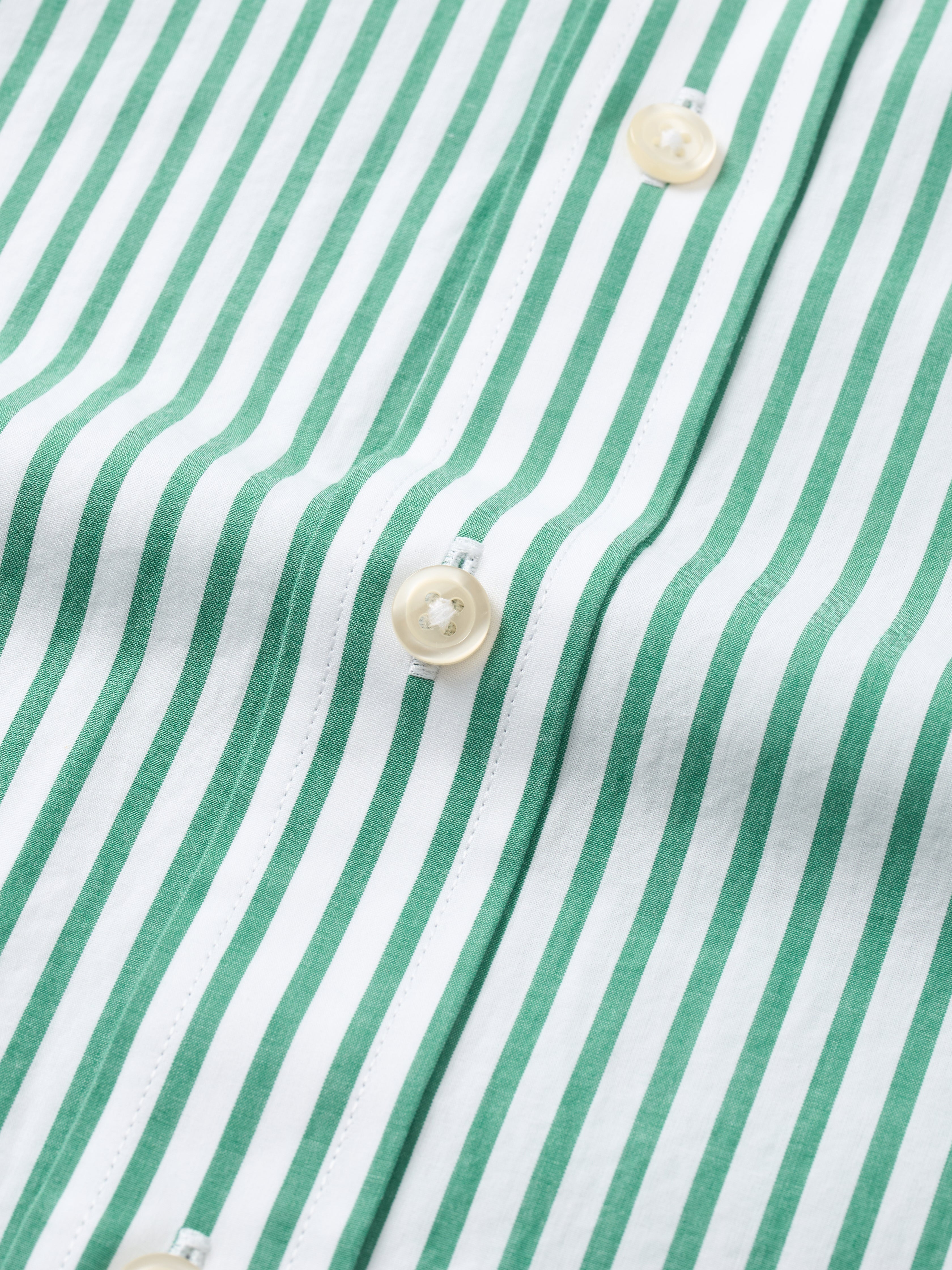 Everyday Green Bengal Stripe Shirt - Atica Man