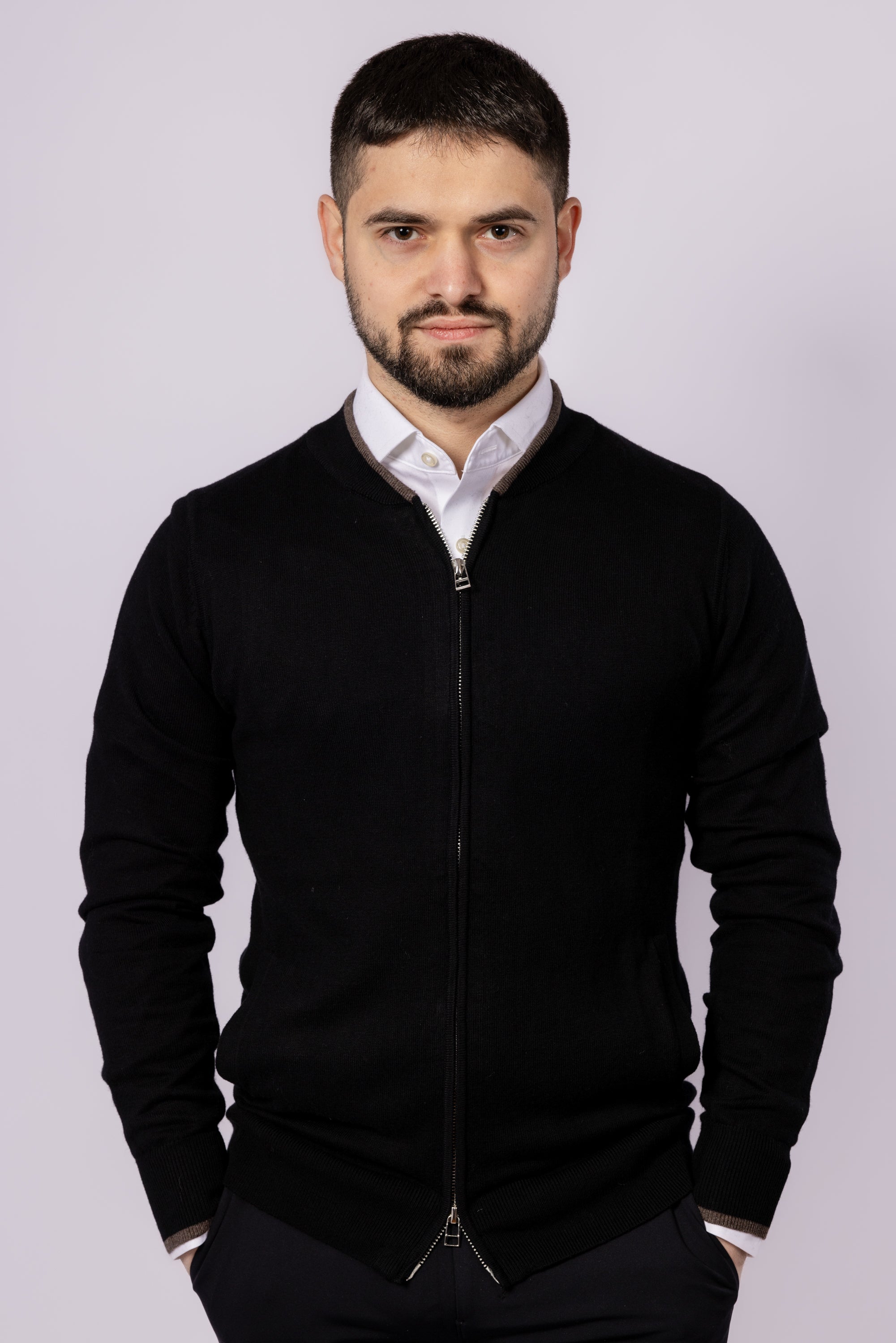 Ottoman Full Zip Cardigan - Atica Man