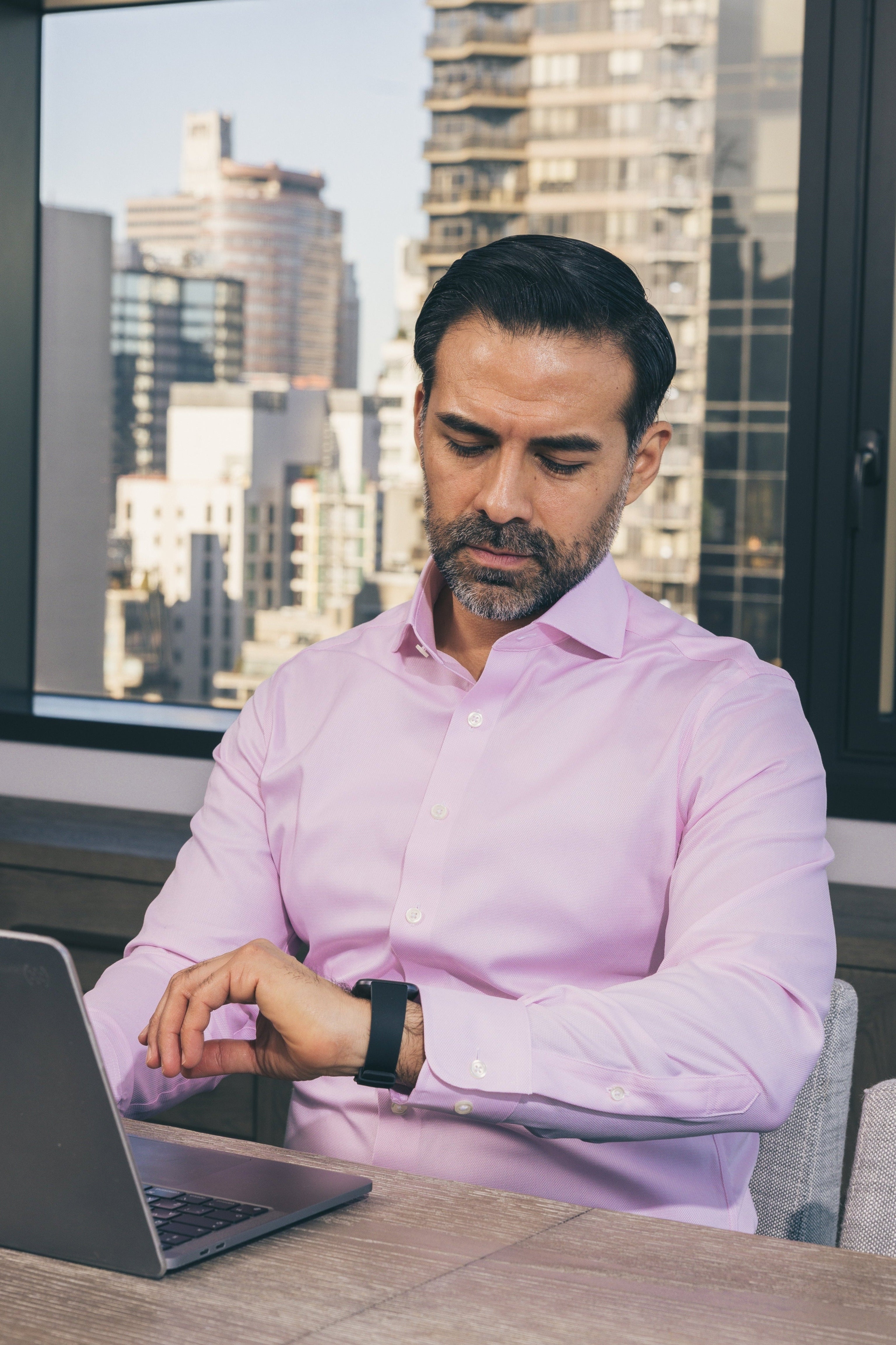 Edinburgh Pink Shirt - Atica Man