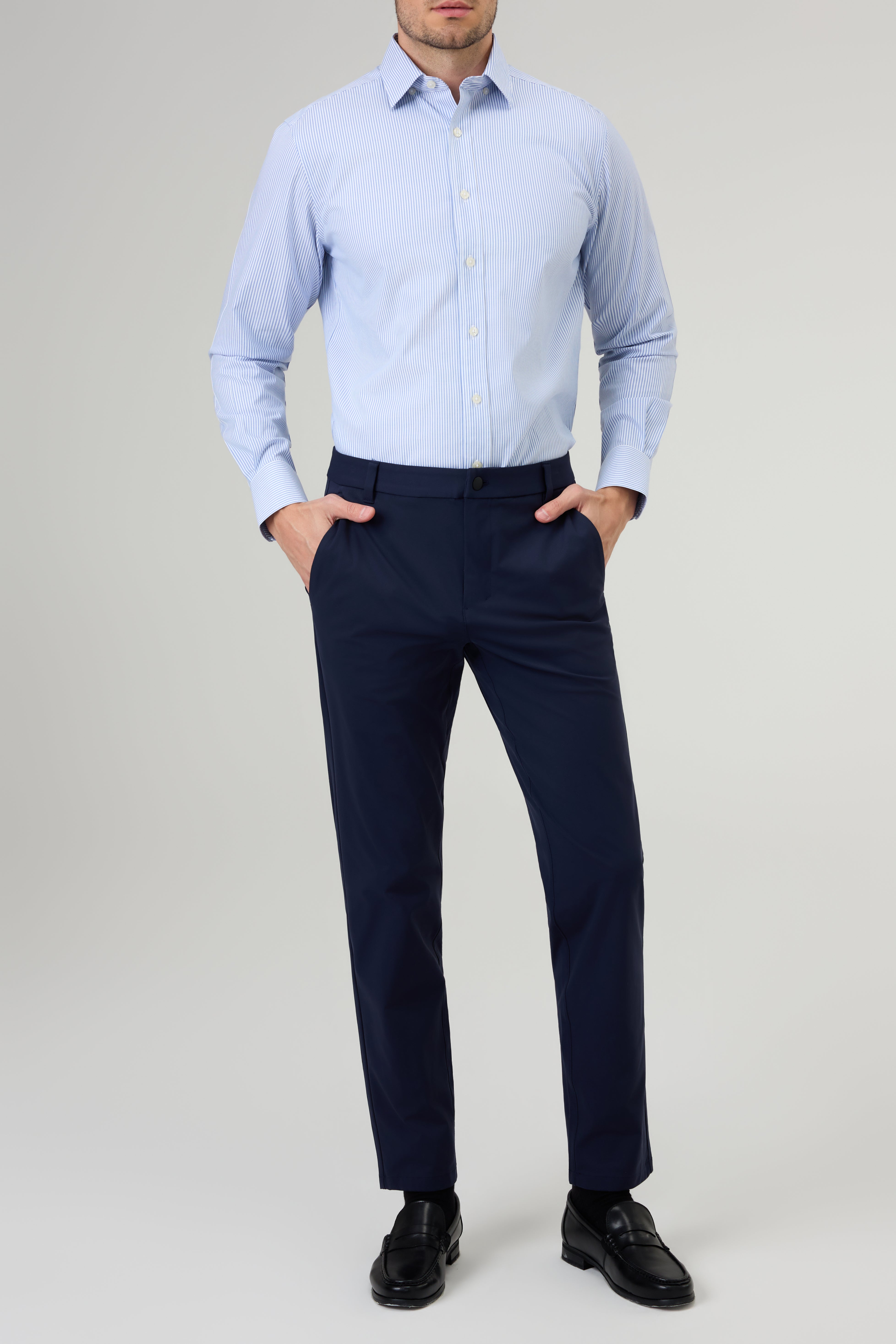 Luxury Performance Navy Pants