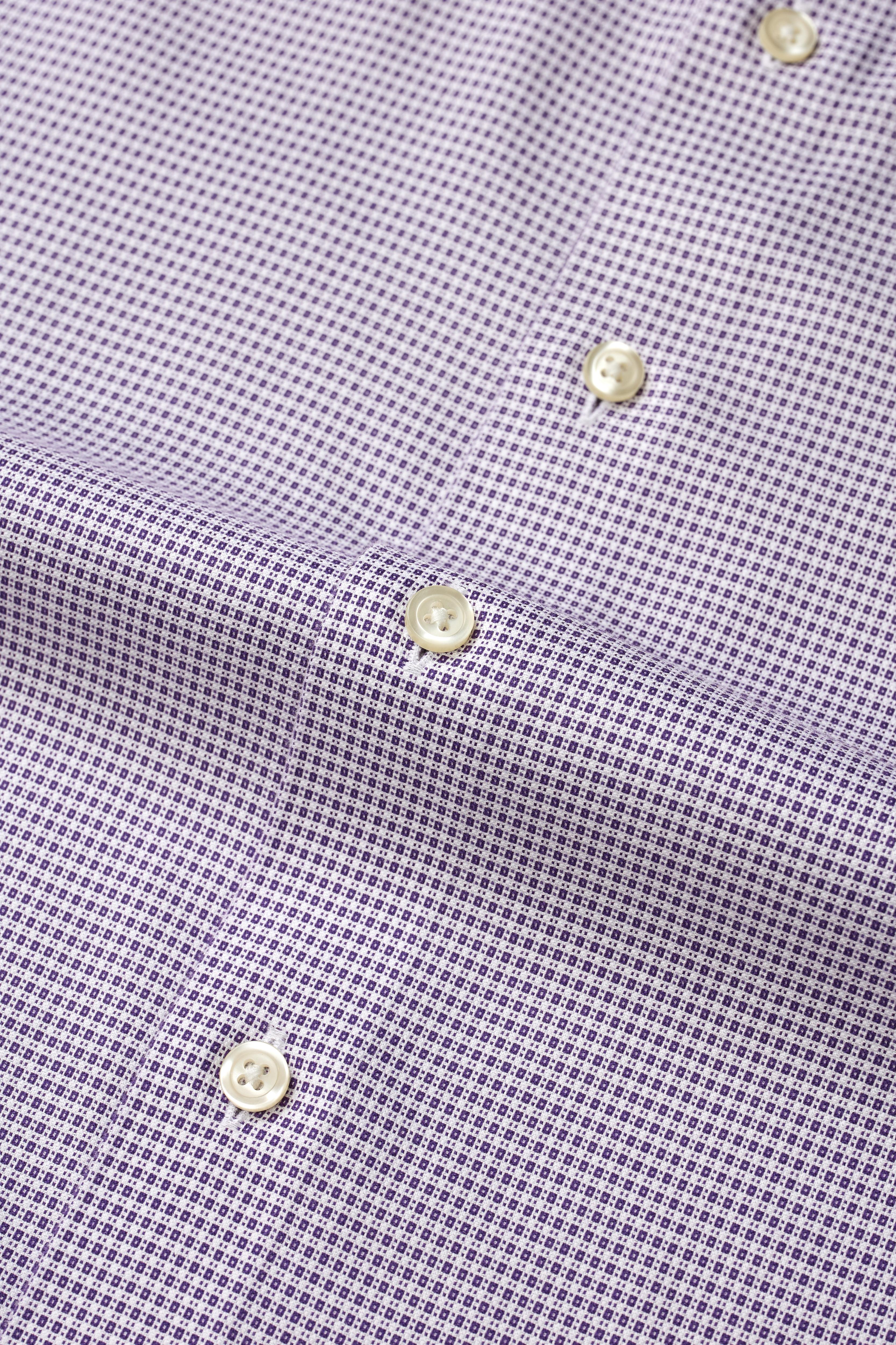 Greenwich Purple Check Shirt - Atica Man