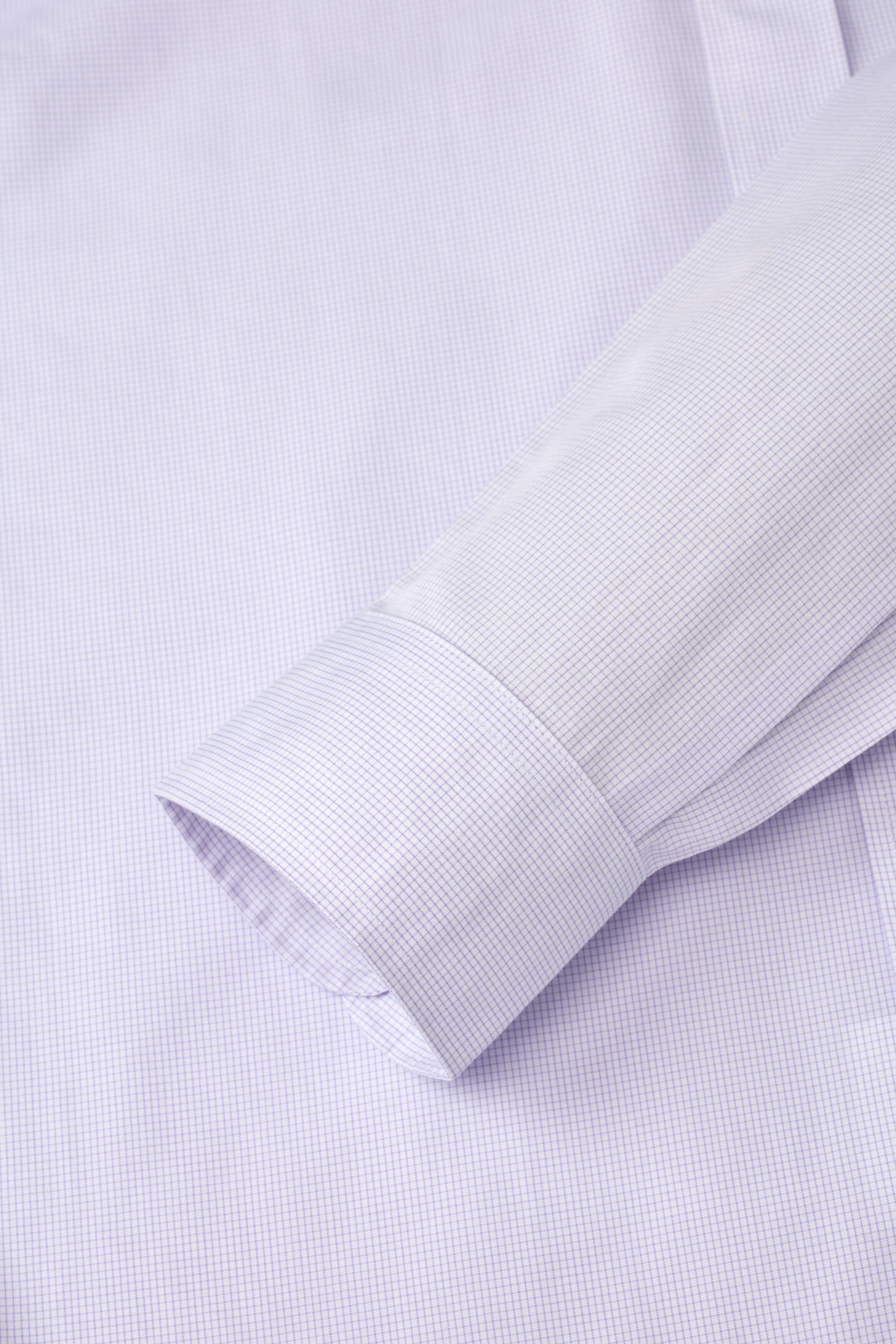 EVERYDAY Lavender Micro Grid Shirt - Atica Man