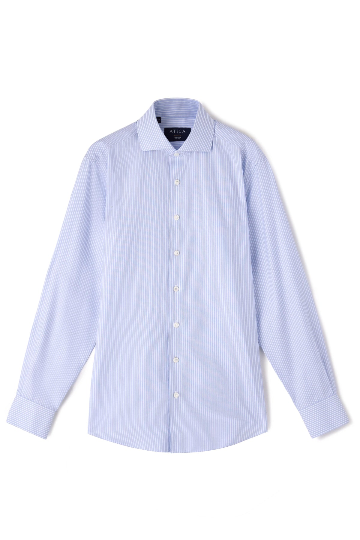 Riviera White Stripe Shirt - Atica Man