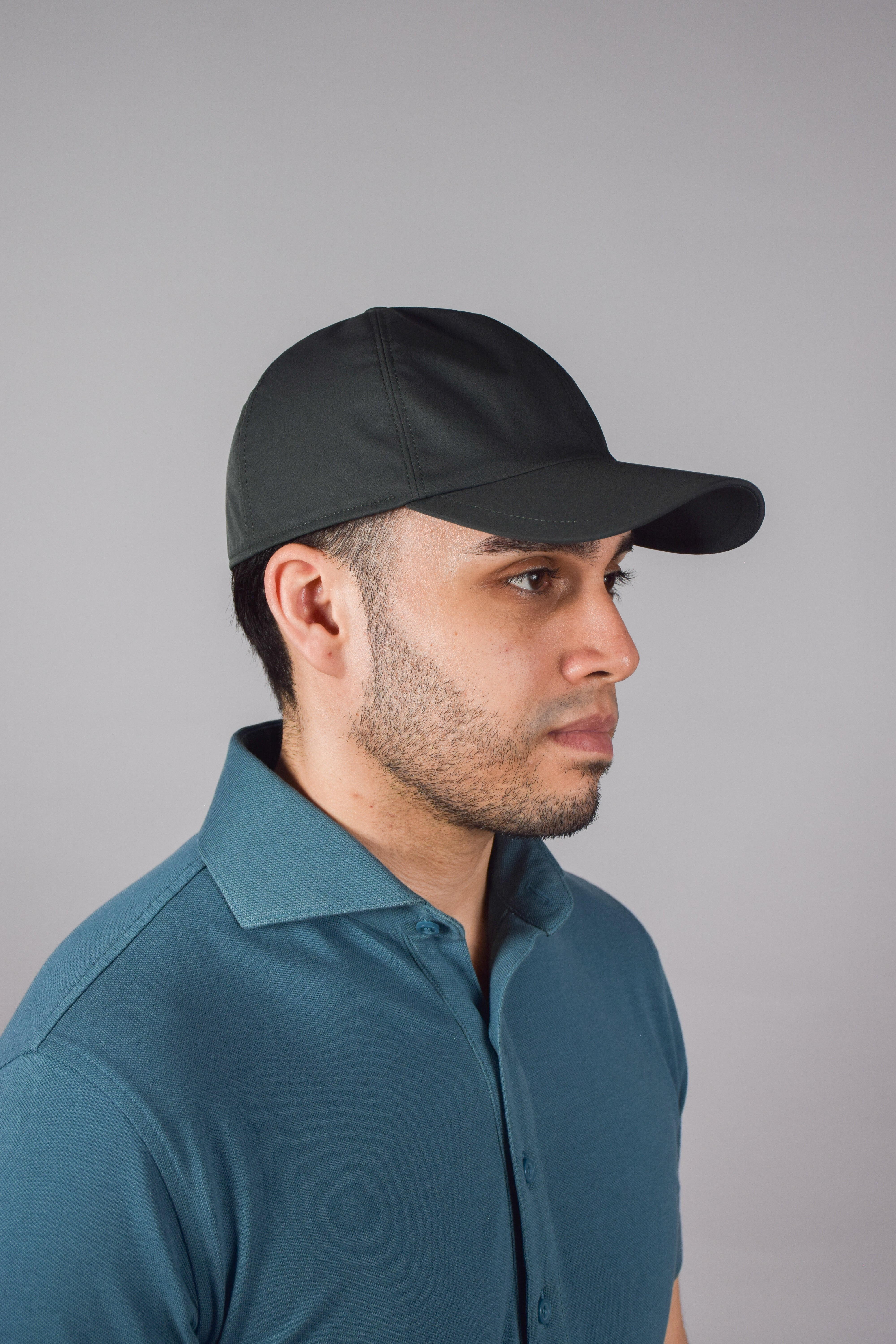 Rainproof Baseball Cap - Green - Atica Man