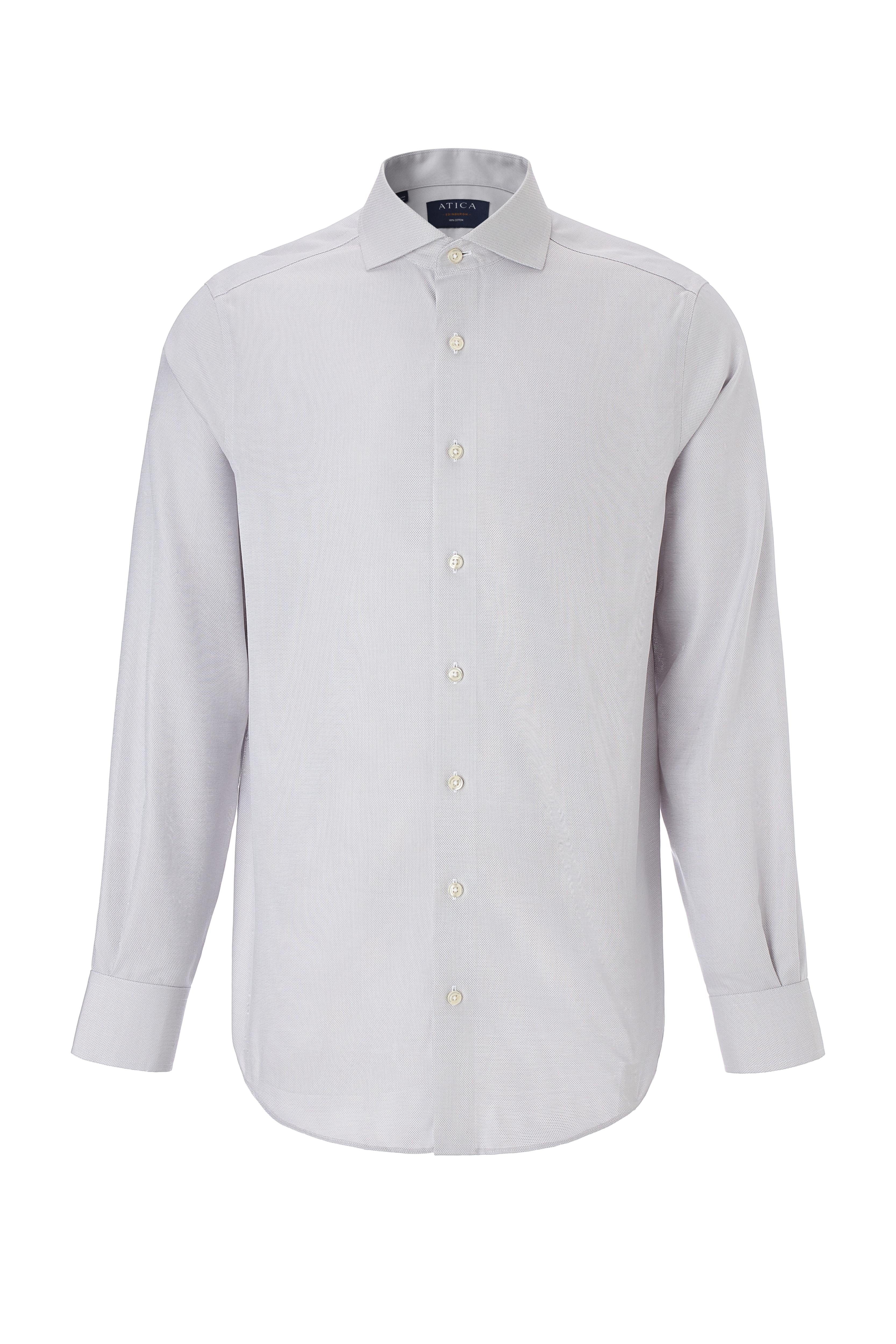 Edinburgh Grey Shirt - Atica Man
