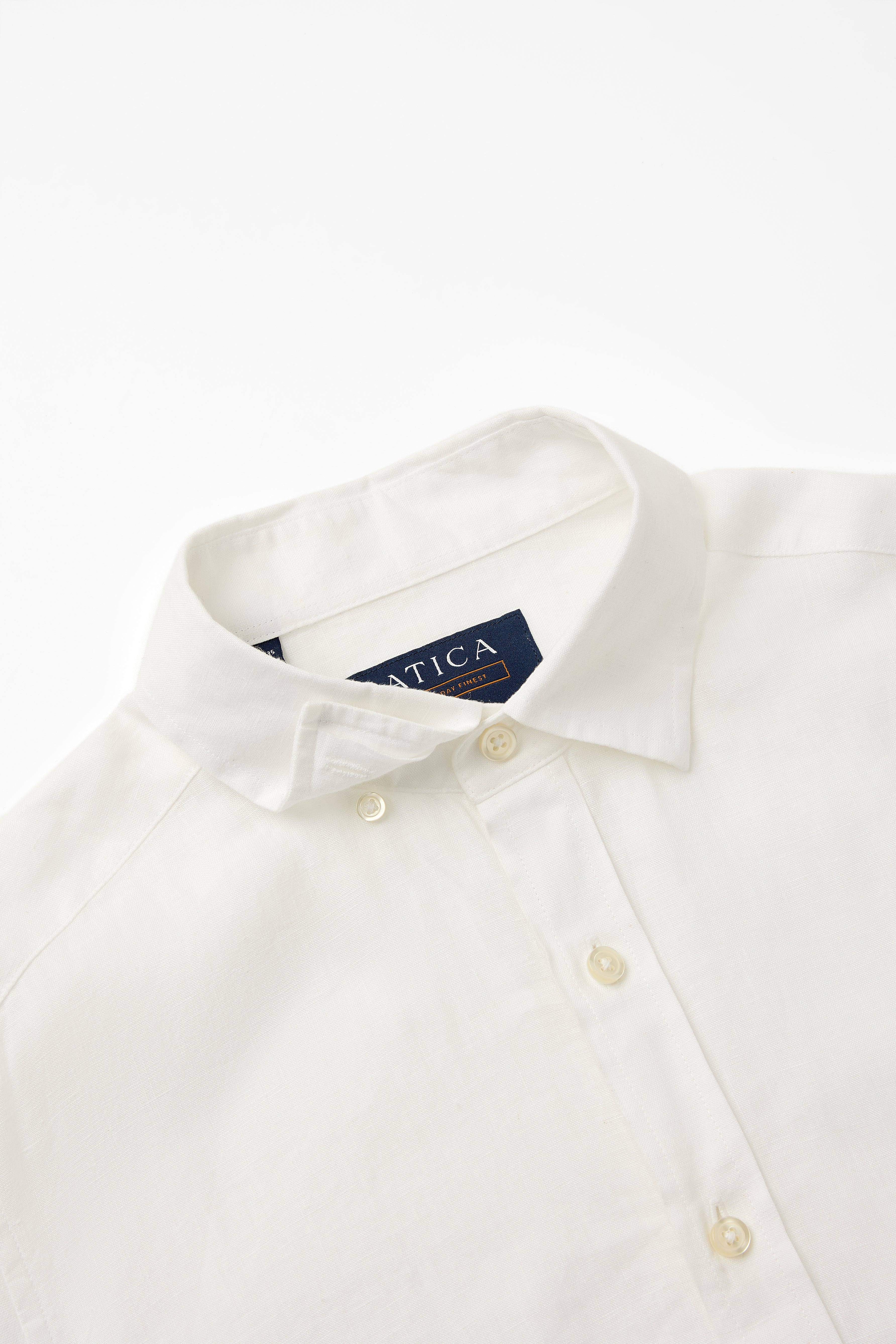 Everyday White Long Sleeve Linen Shirt