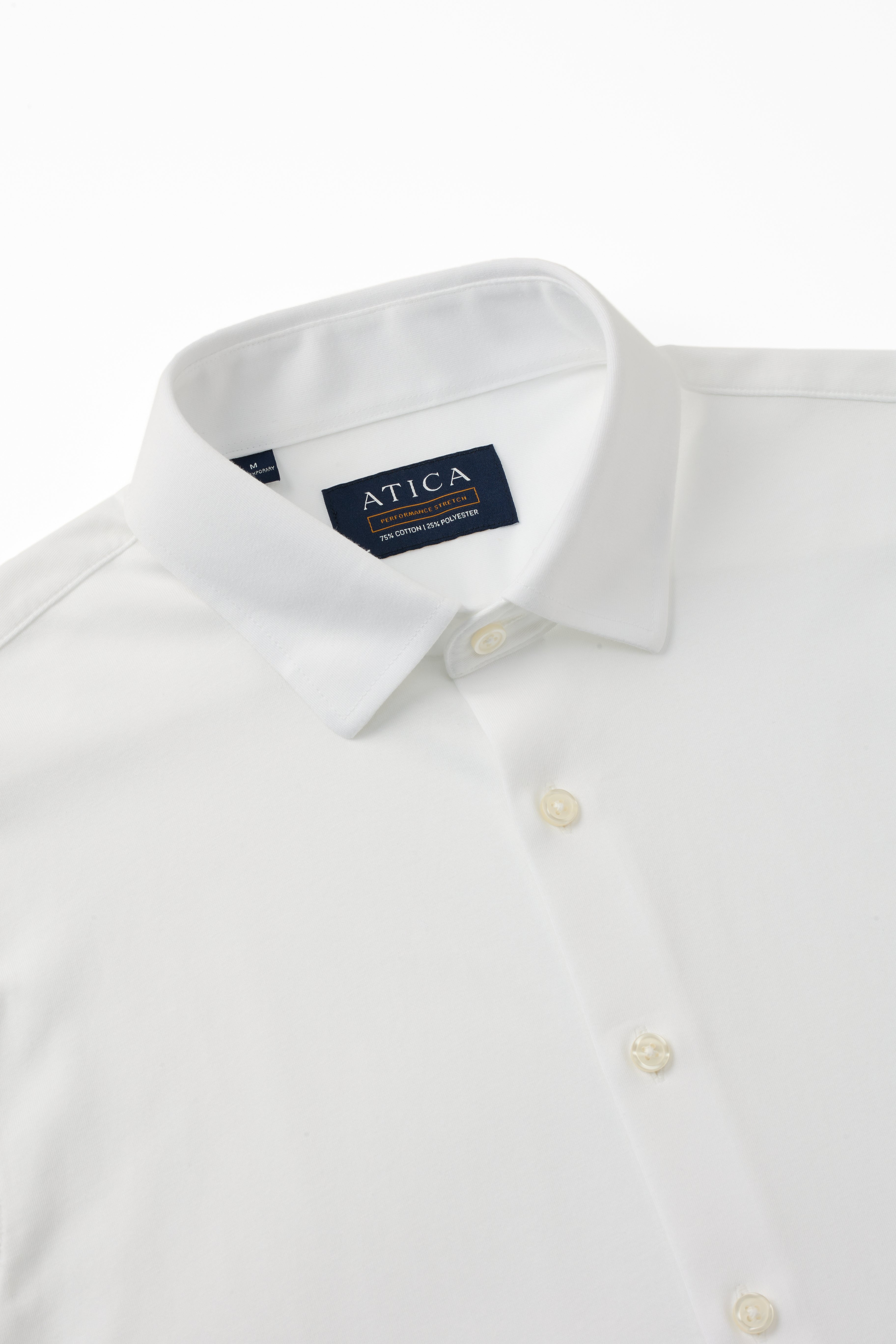 Short Sleeve Button Down Knit Shirt - Atica Man