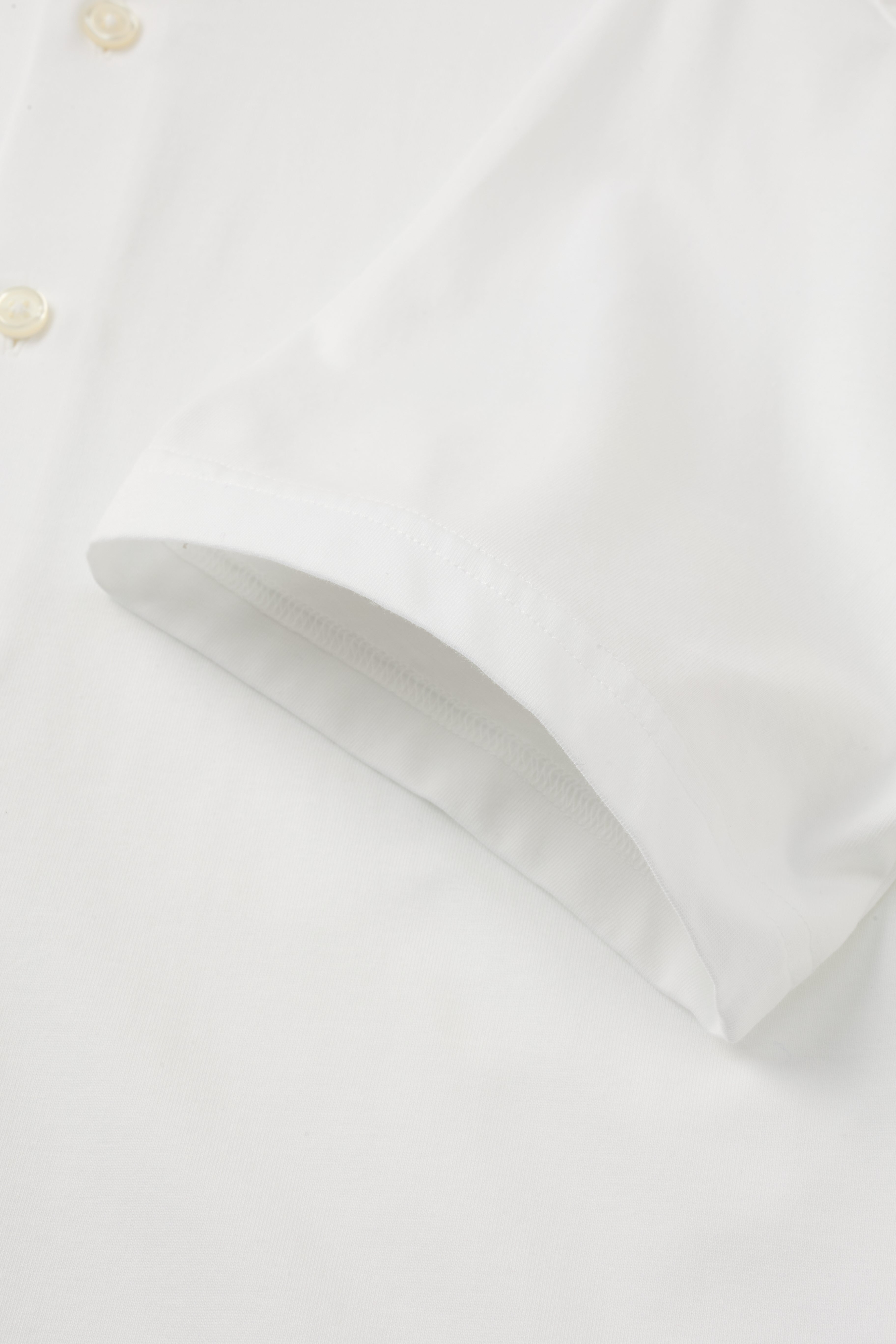 Short Sleeve Button Down Knit Shirt - Atica Man