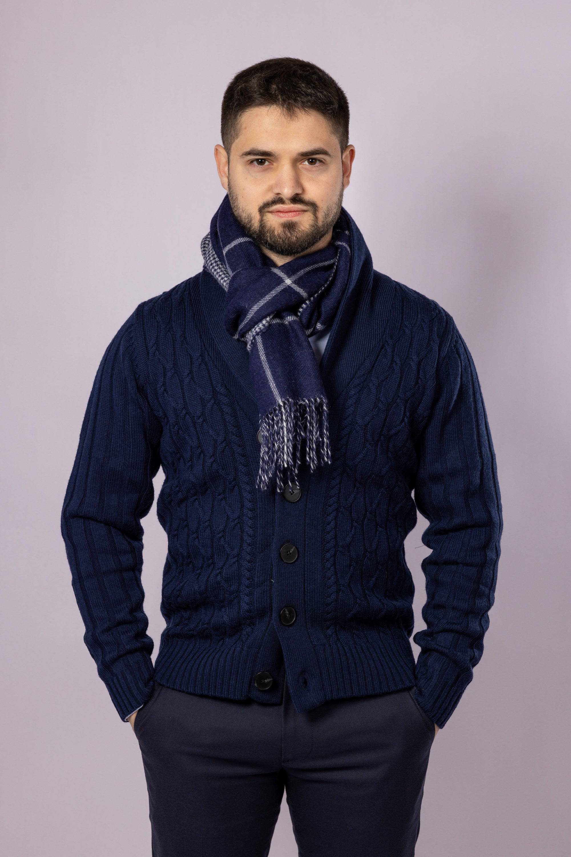 Cable Knit Cardigan - Atica Man