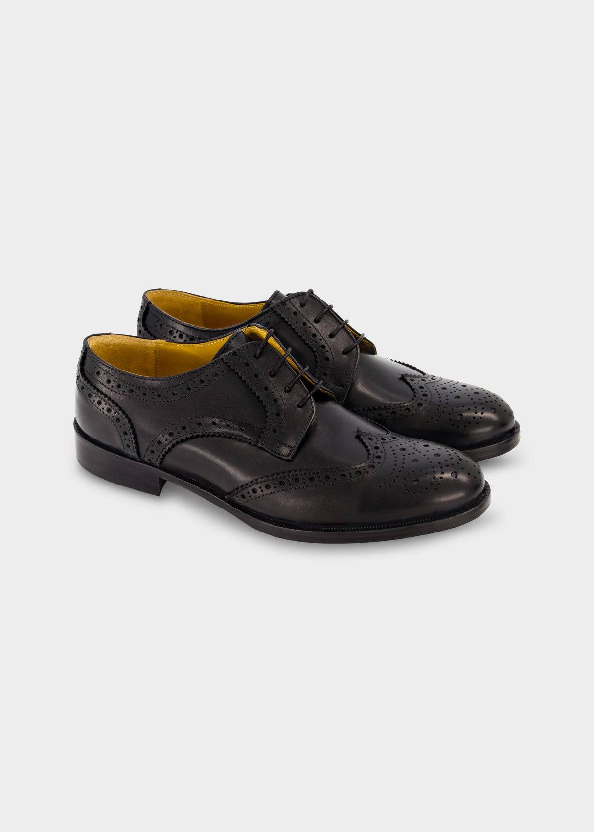 Wingtip Oxford Black - Atica Man