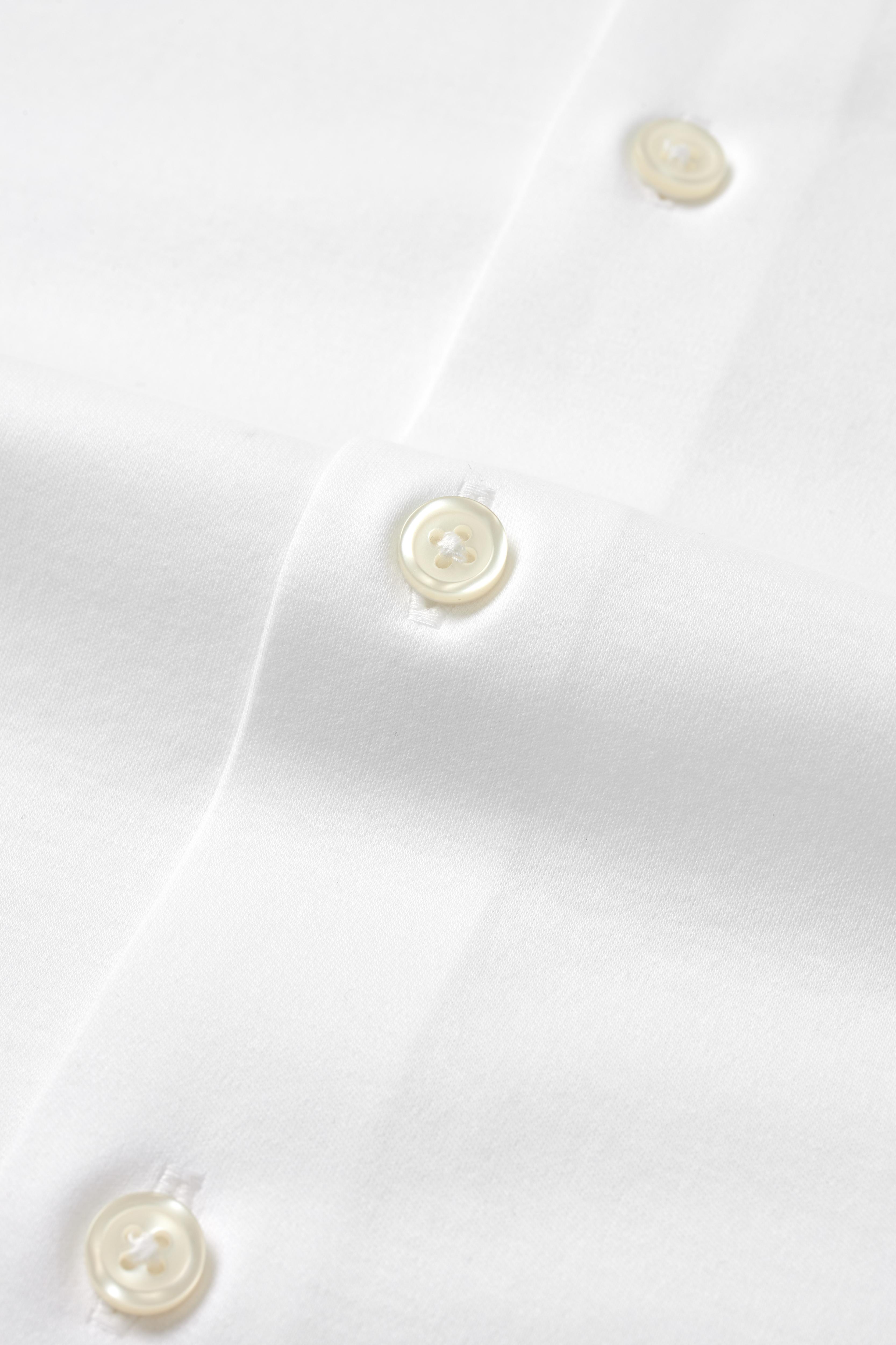 Tokyo Short Sleeve Knit Shirt White - Atica Man