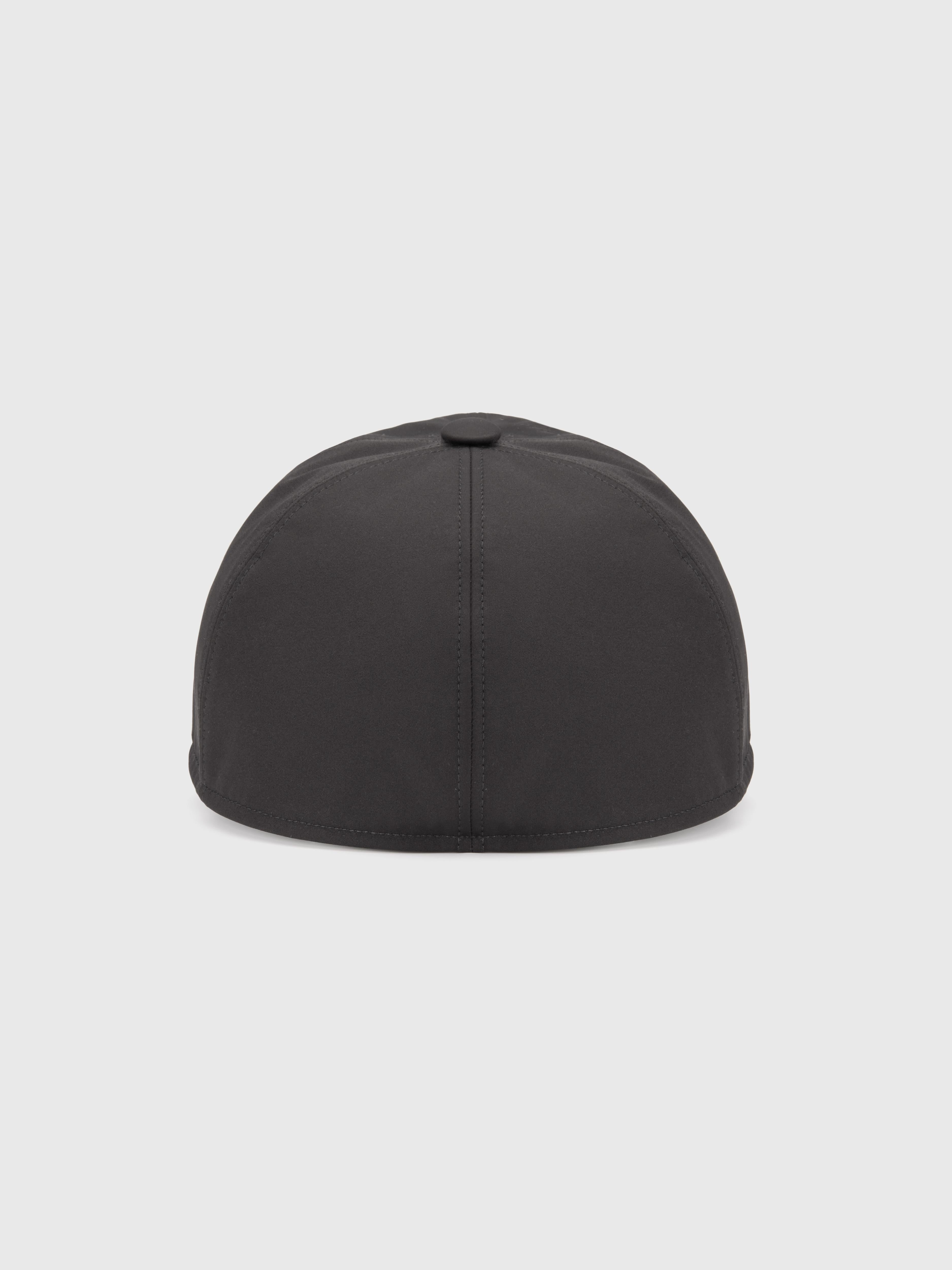 Black Rainproof Baseball Cap - Atica Man