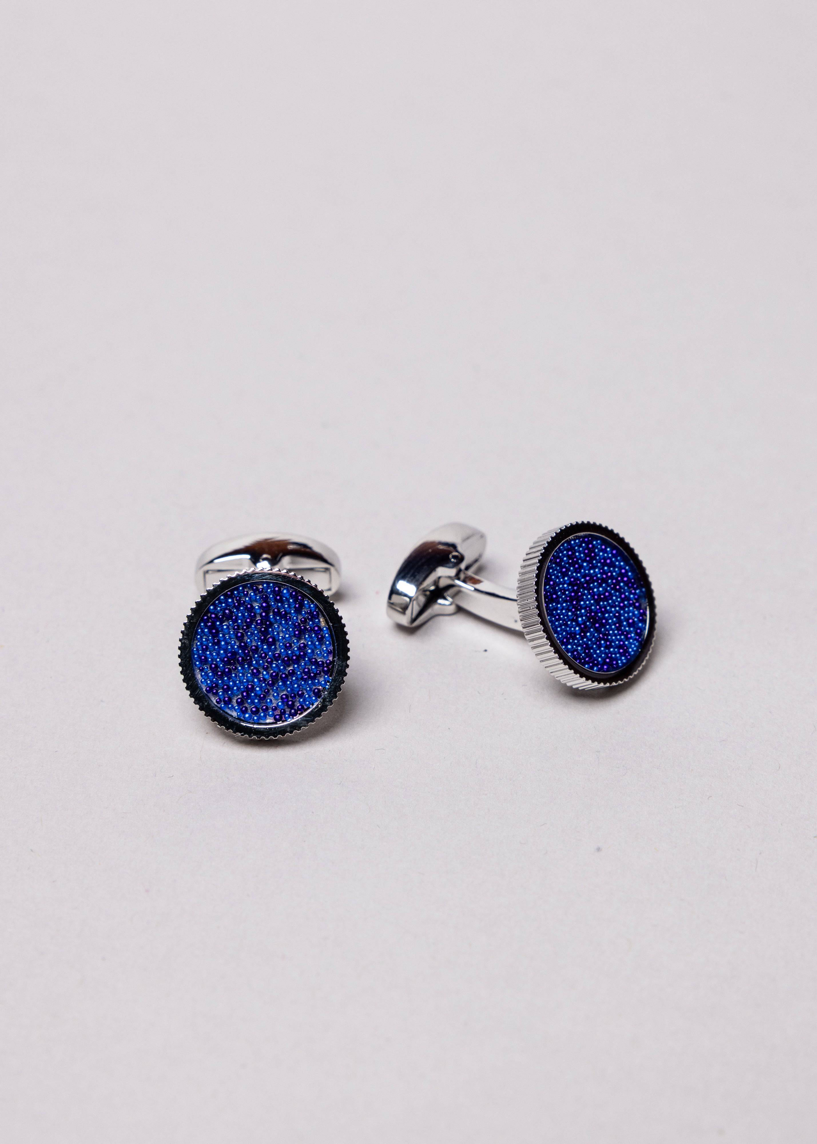 Midnight Spark Cufflinks - Atica Man