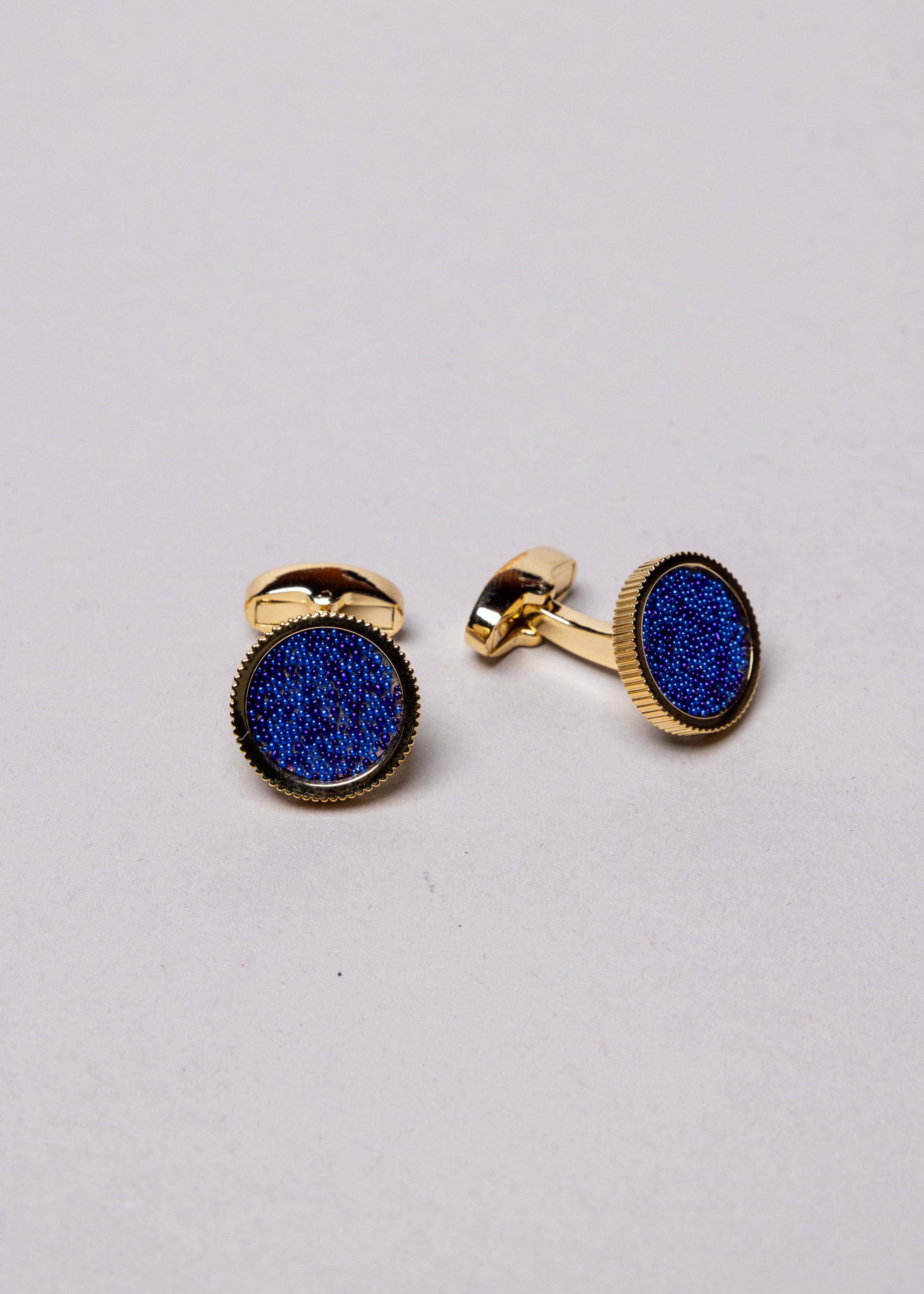 Midnight Spark Cufflinks - Atica Man