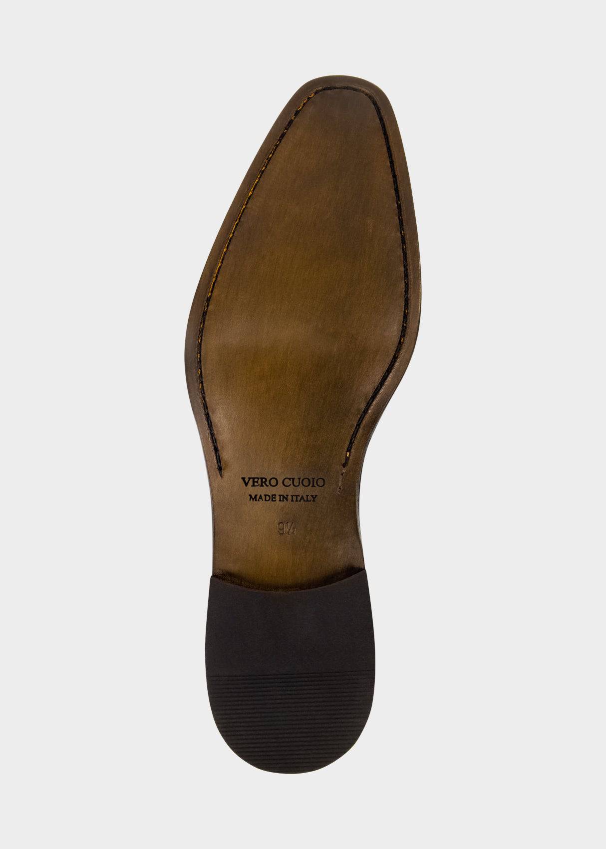Brogue Wholecut Oxford Black - Atica Man