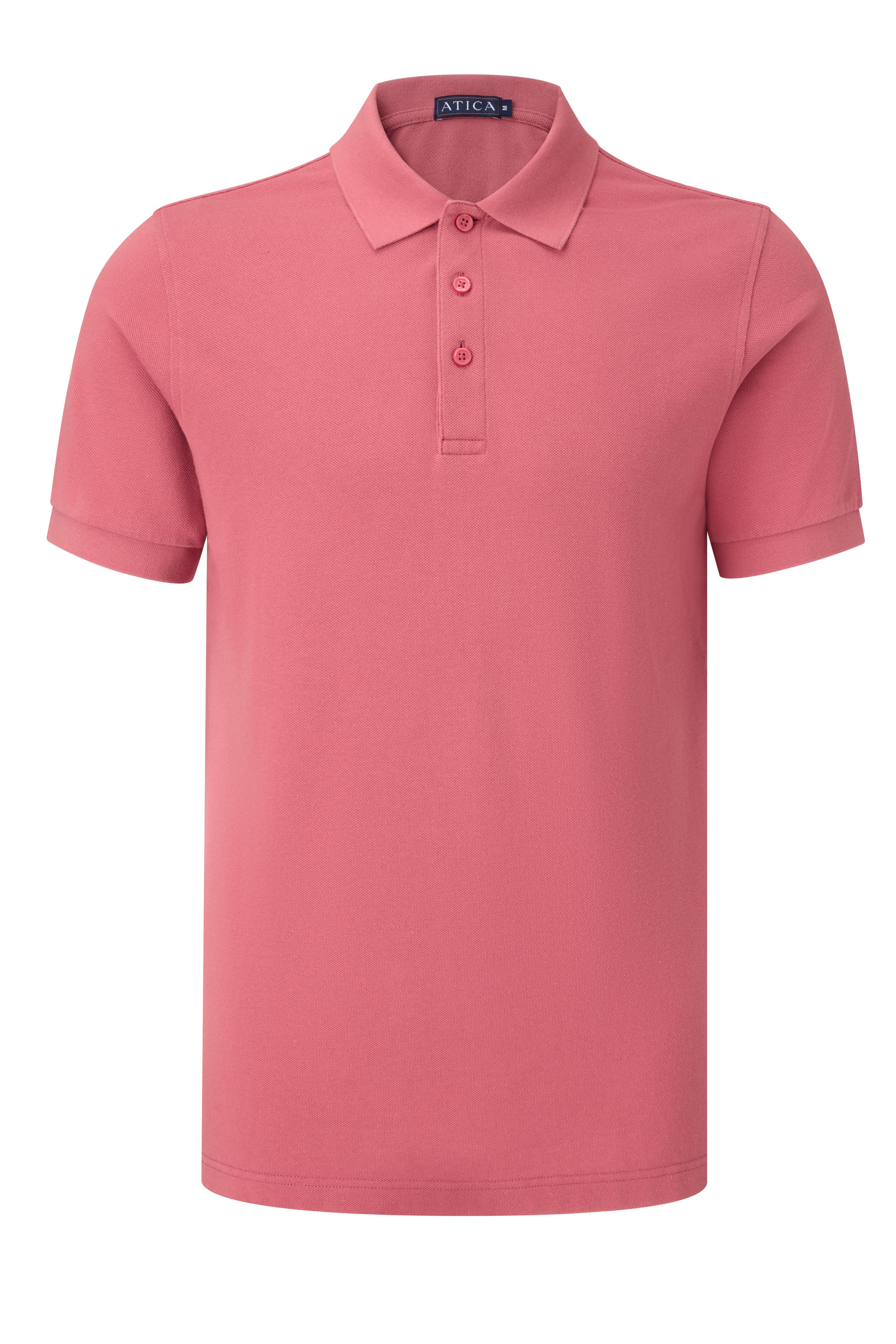 Performance Polo Coral Shirt - Atica Man