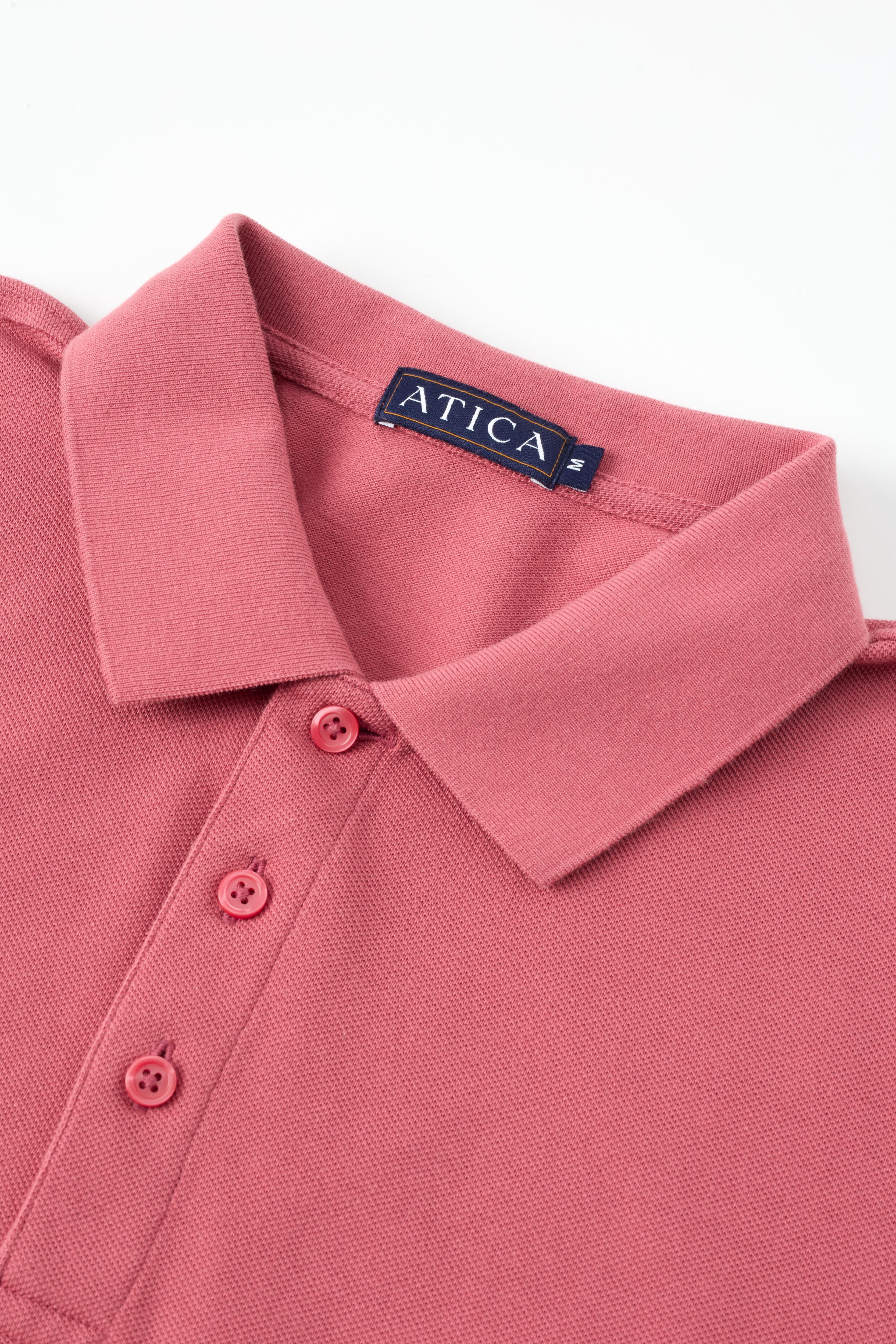 Performance Polo Coral Shirt - Atica Man