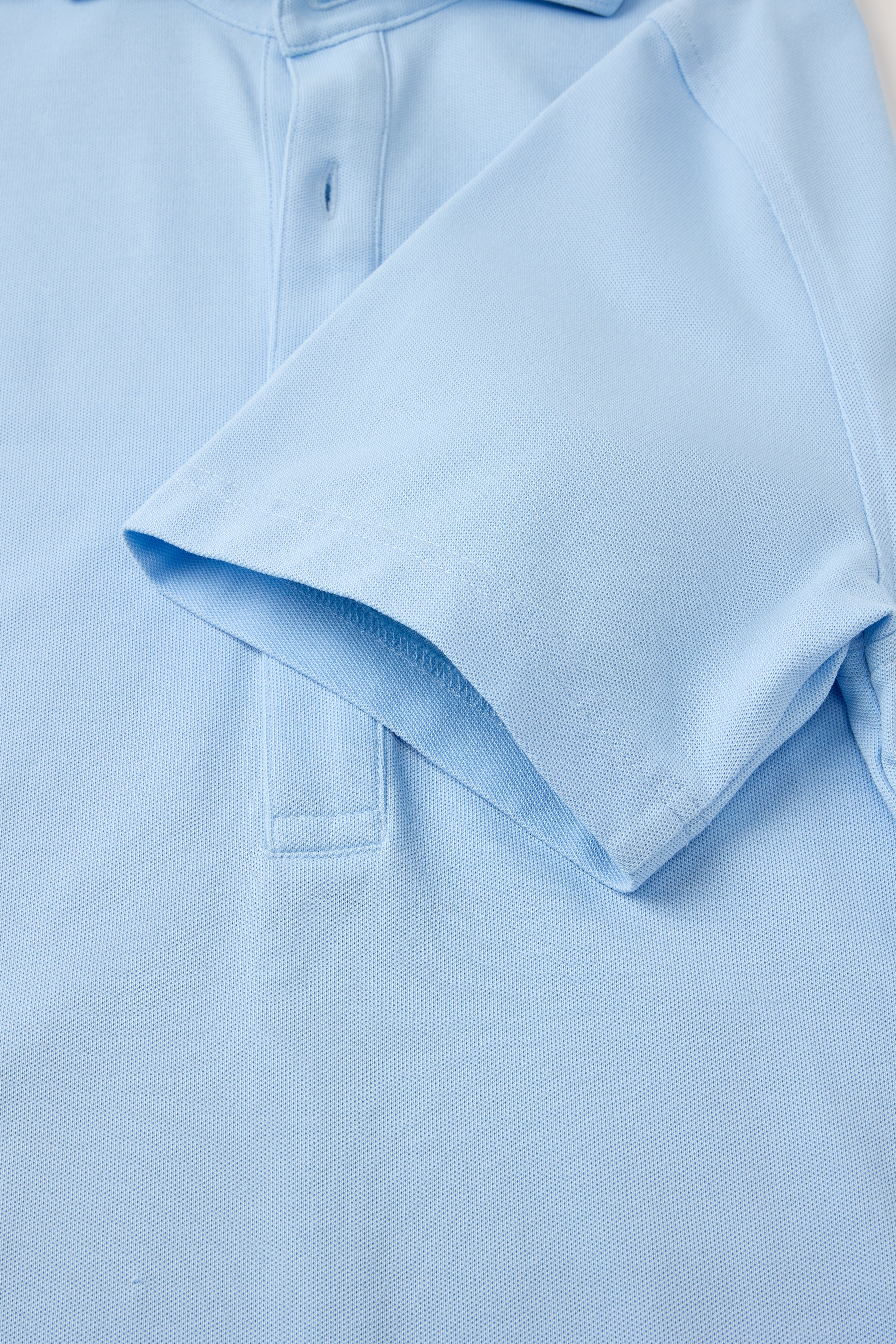 Dress Collar Performance Polo - Sky Blue