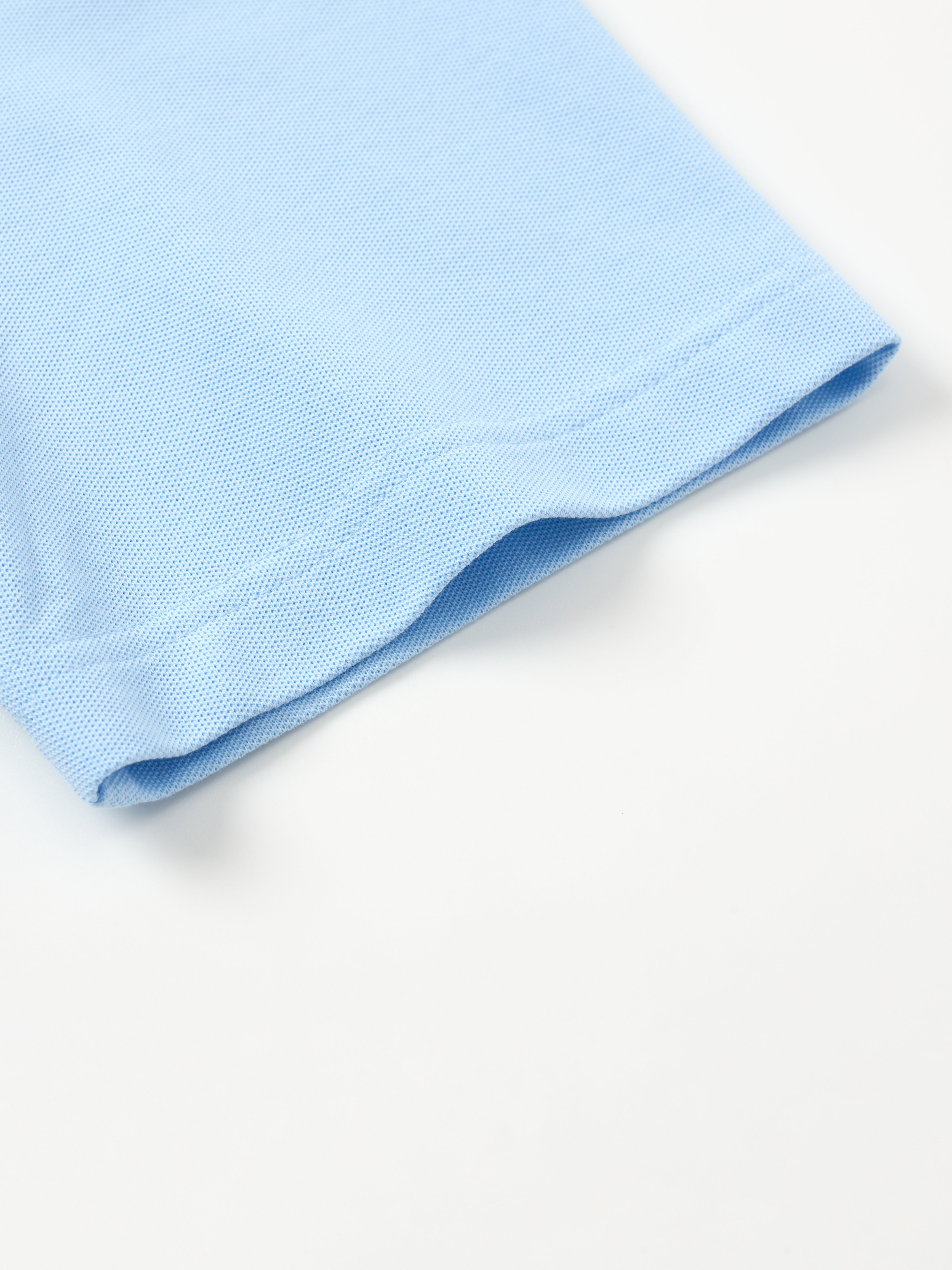 Dress Collar Performance Polo - Sky Blue