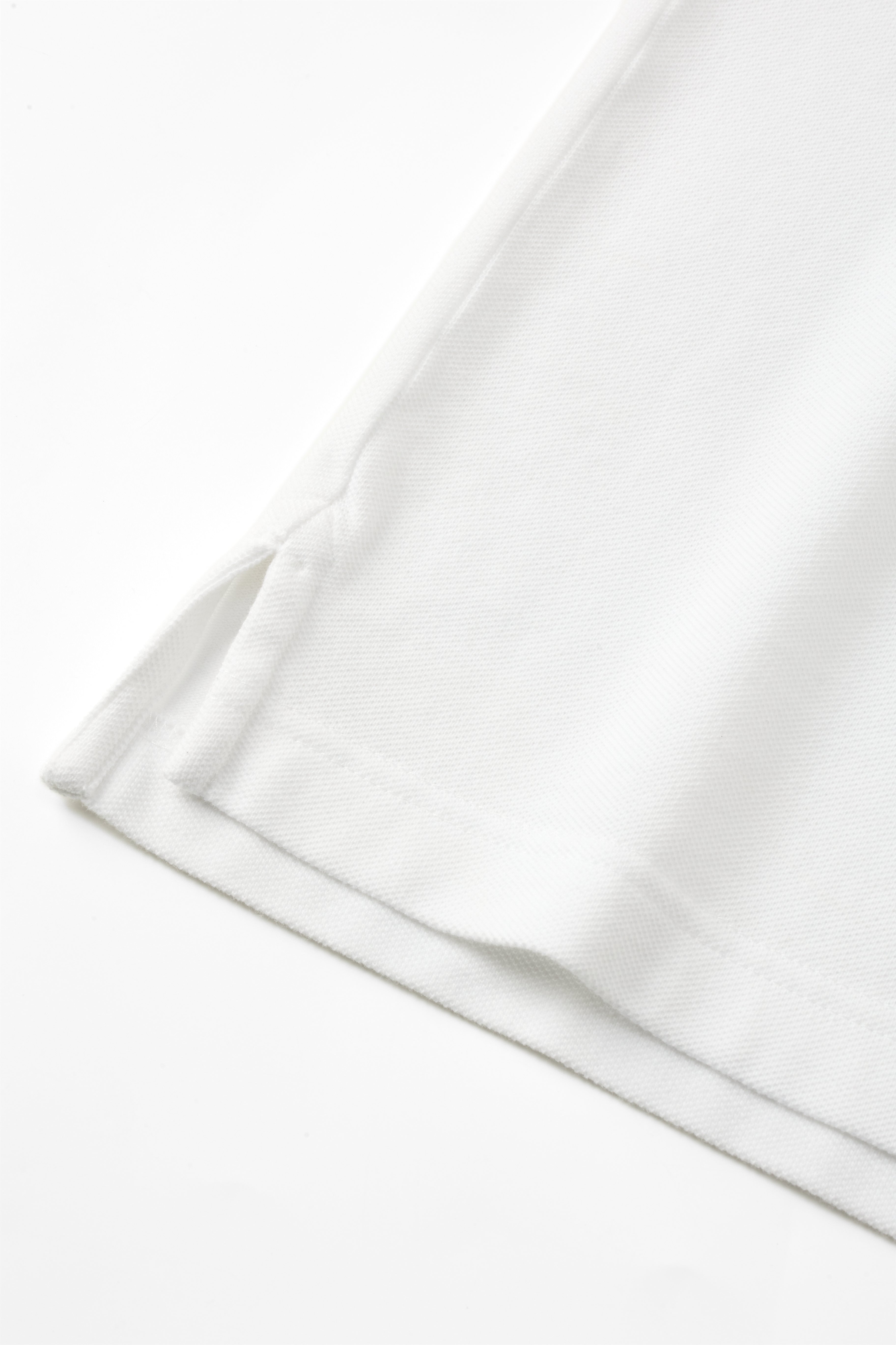 Performance Polo White Shirt - Atica Man