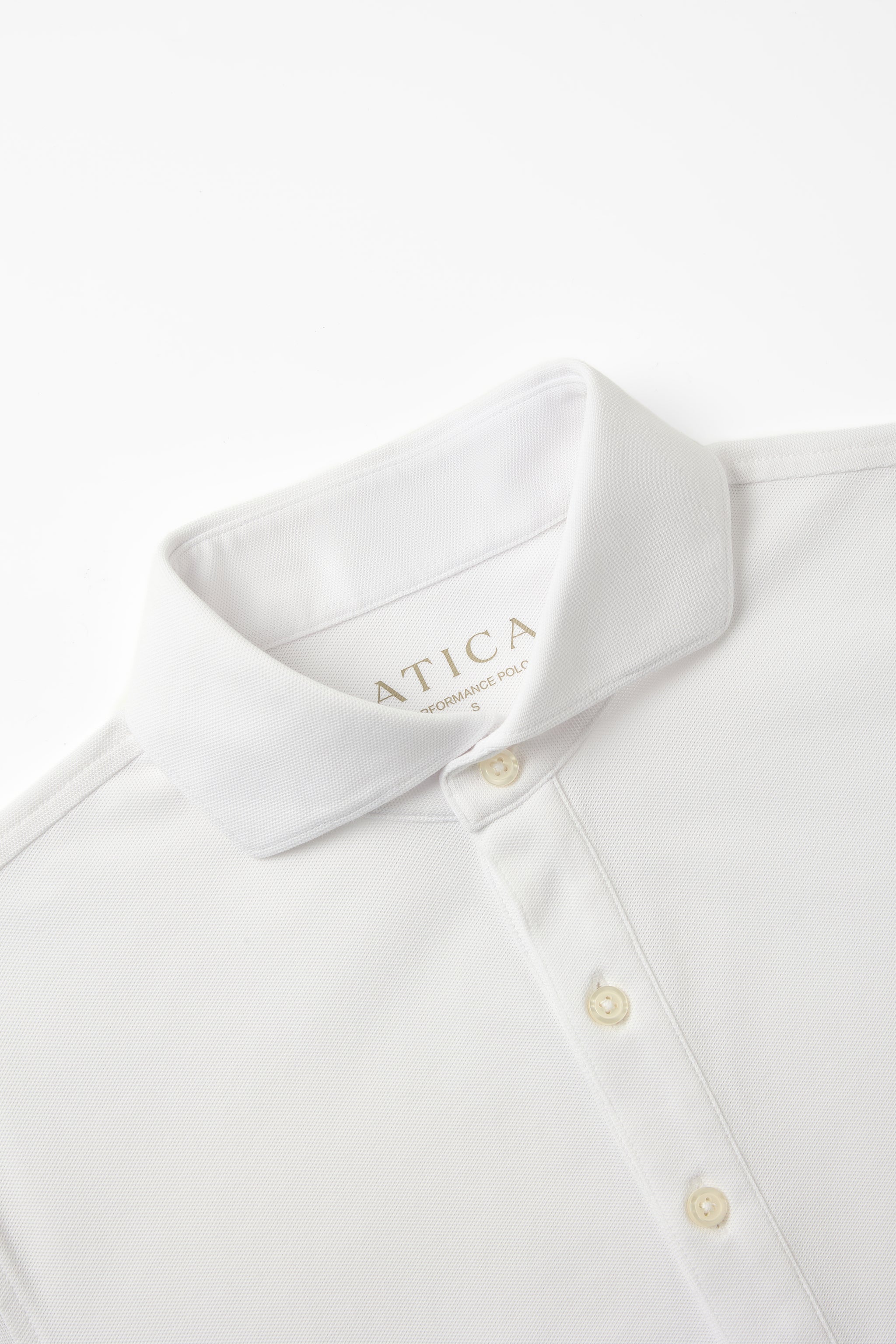 Men's White Polo Shirt, 4 Buttons, 100% breathable American Cotton XXX-Large