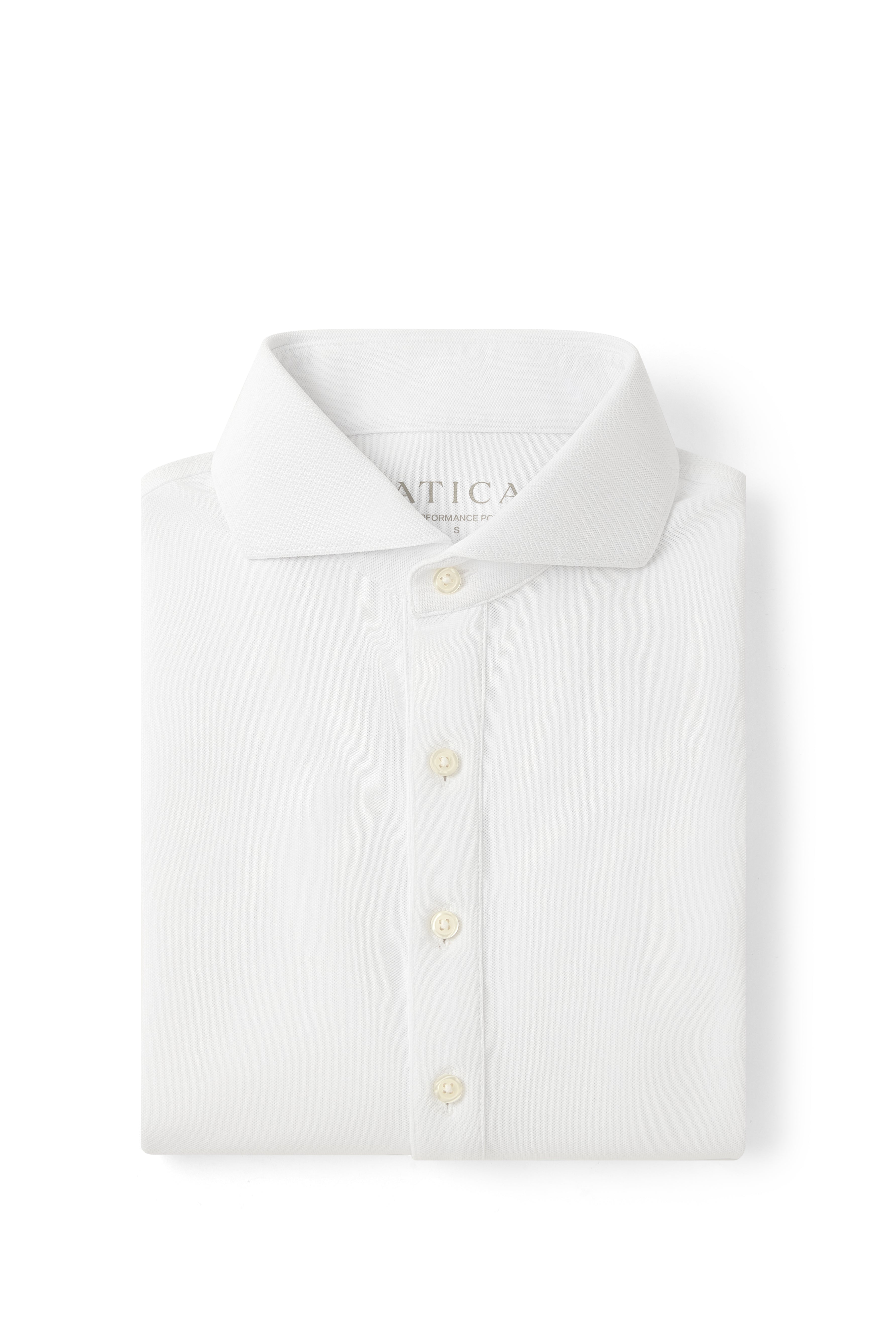 Dress Collar Performance Long Sleeve - White
