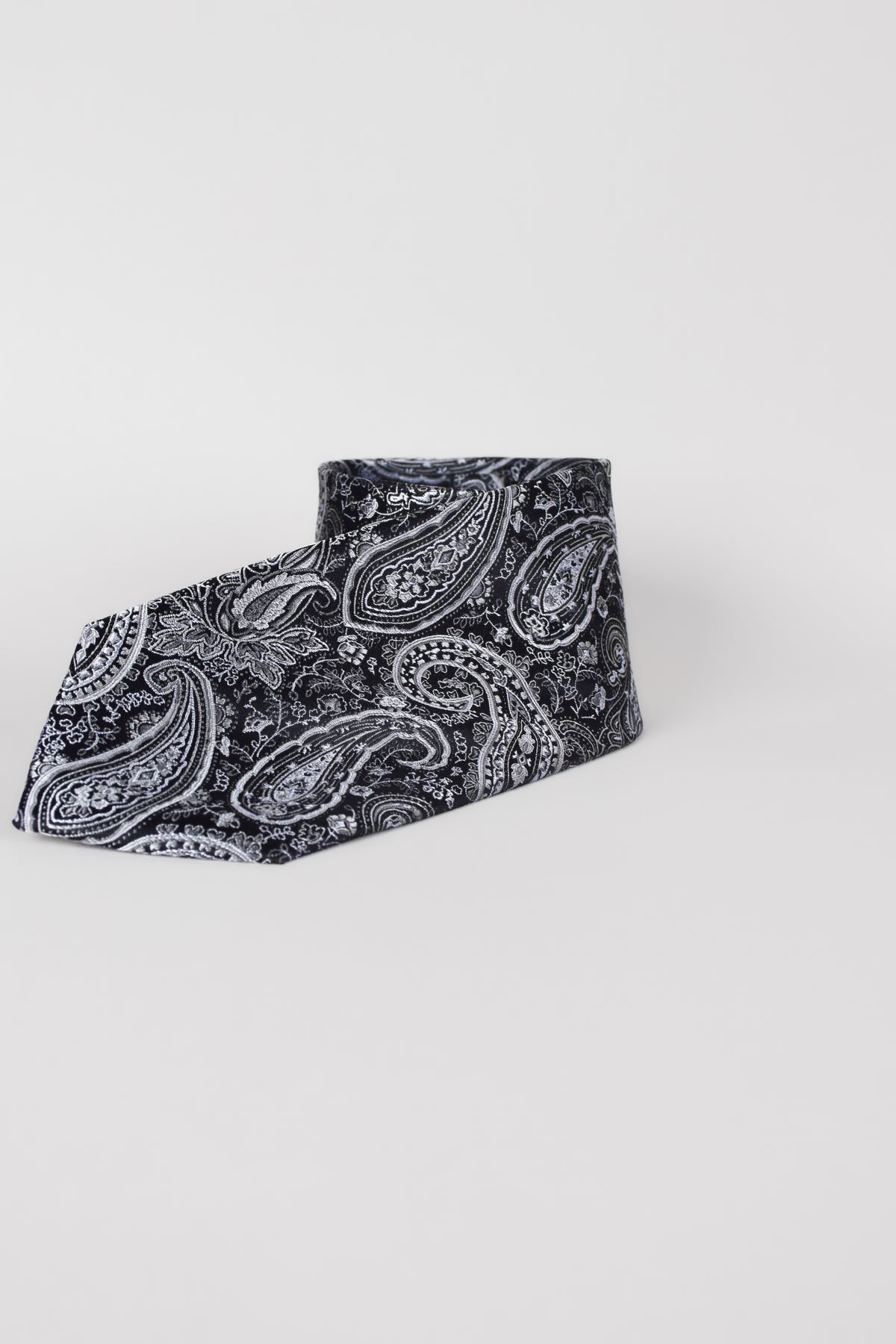 Woven Tie | Pure Silk | Paisley Pattern - Atica Man