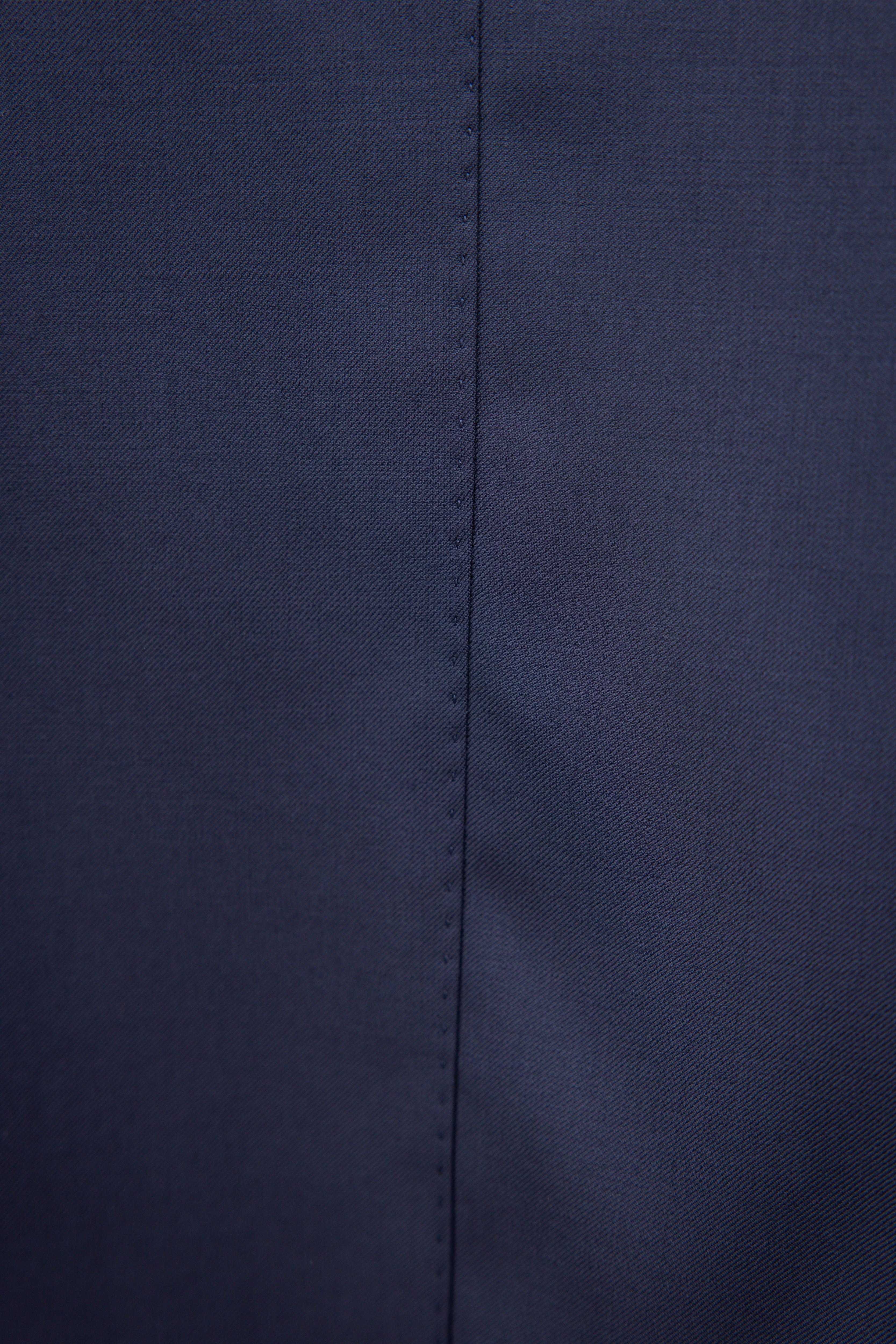 Boys Half Canvas Suit | Dark Navy - Atica Man