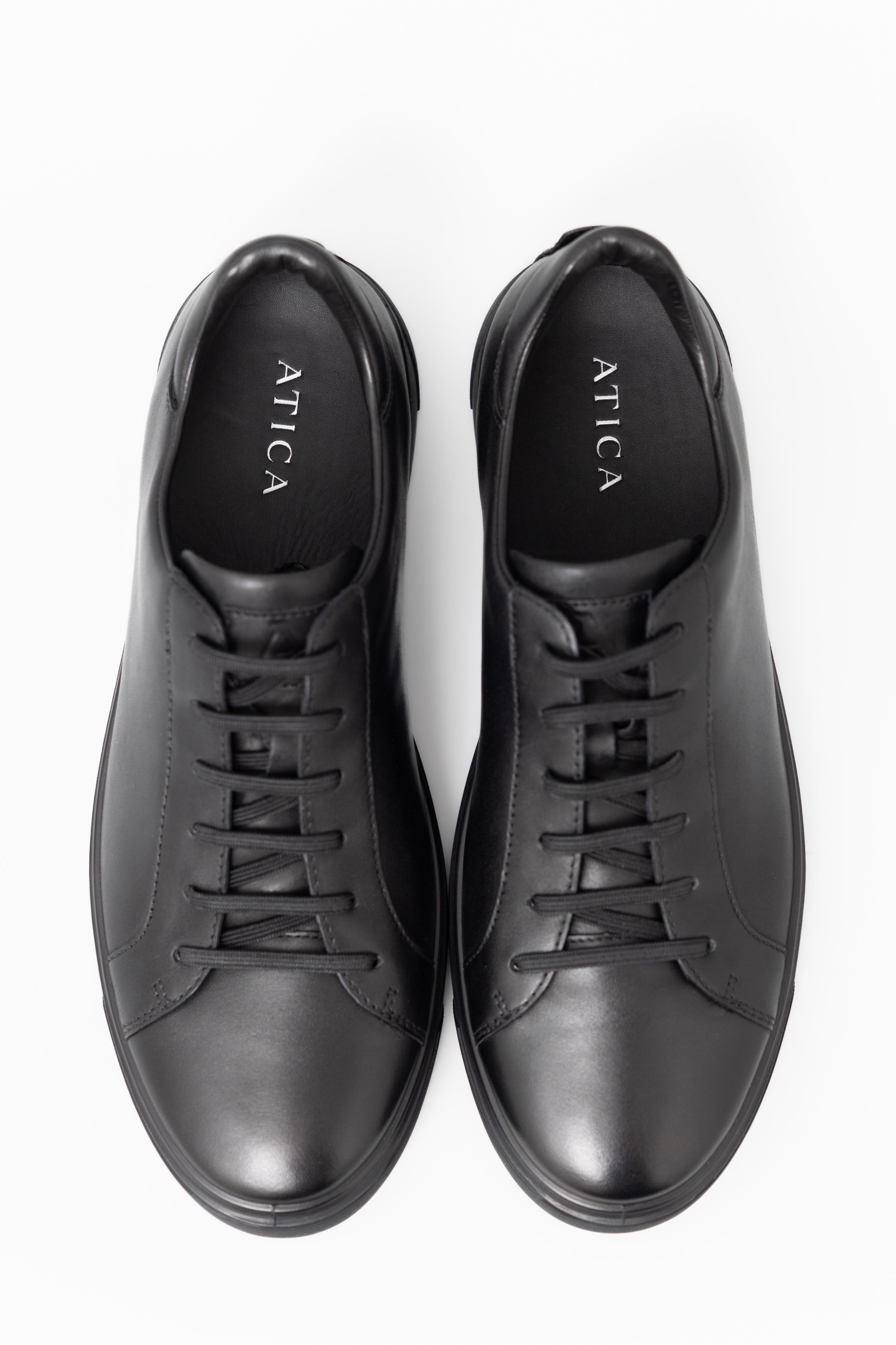 Slip-on Leather Dress Sneaker