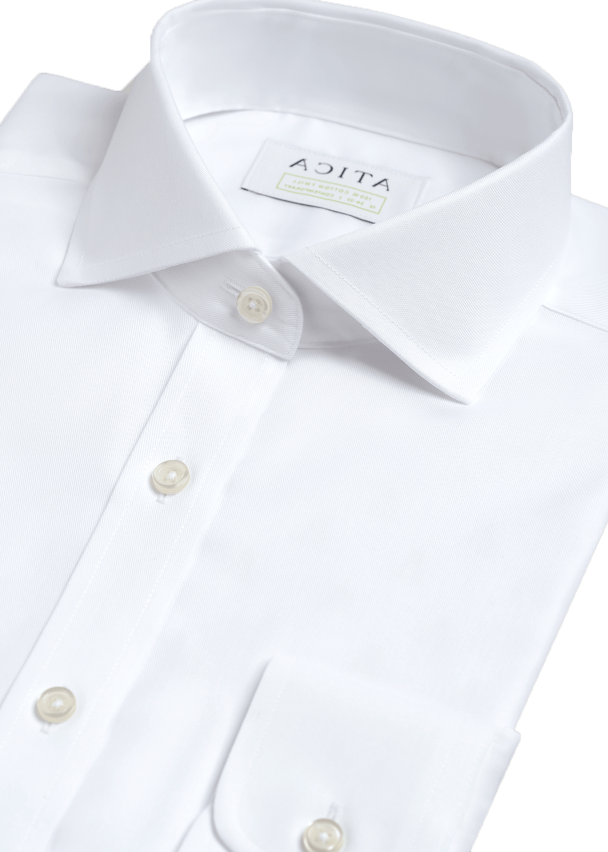 Essential Green Line Shirt Contemporary Fit - Atica Man