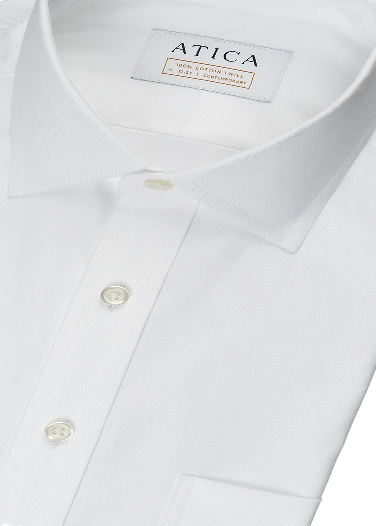 Essential Orange Line Shirt Classic Fit.