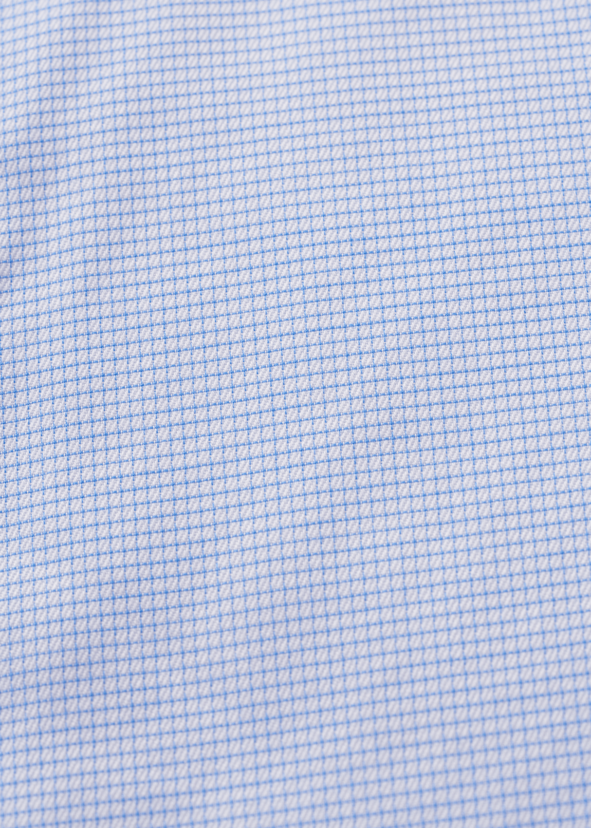 Greenwich Light Blue Grid Dress Shirt – Non-Iron, Wrinkle-Resistant, Breathable Cotton, Classic Fit