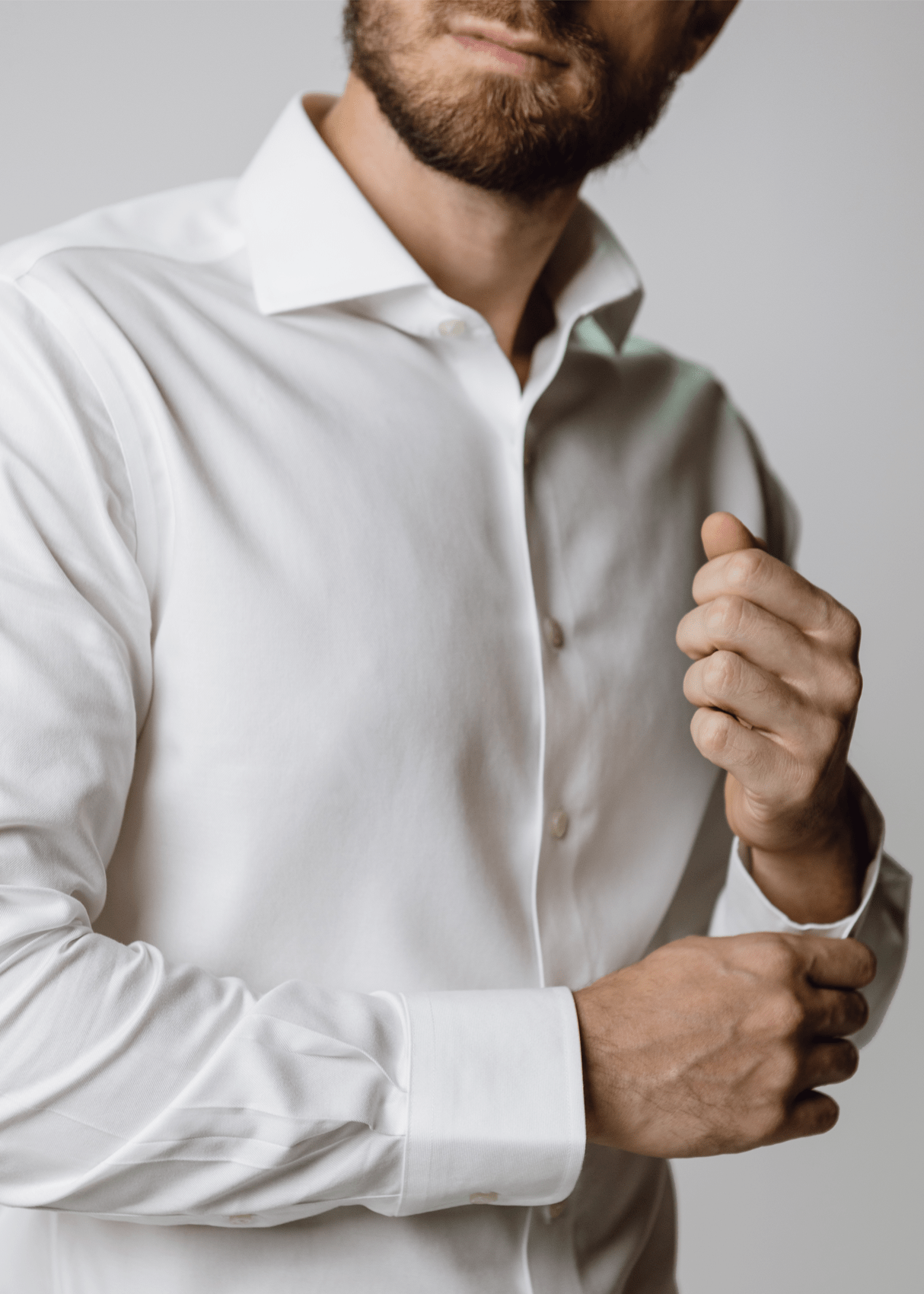 Londoner Re-Defined White Dress Shirt - Modern – Non-Iron, Wrinkle-Resistant, Breathable Cotton, Londoner Collar