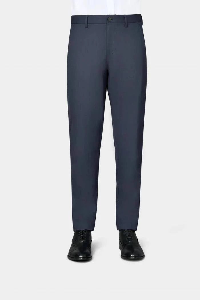 Essential Stretch Navy Pants | Super Slim - Atica Man