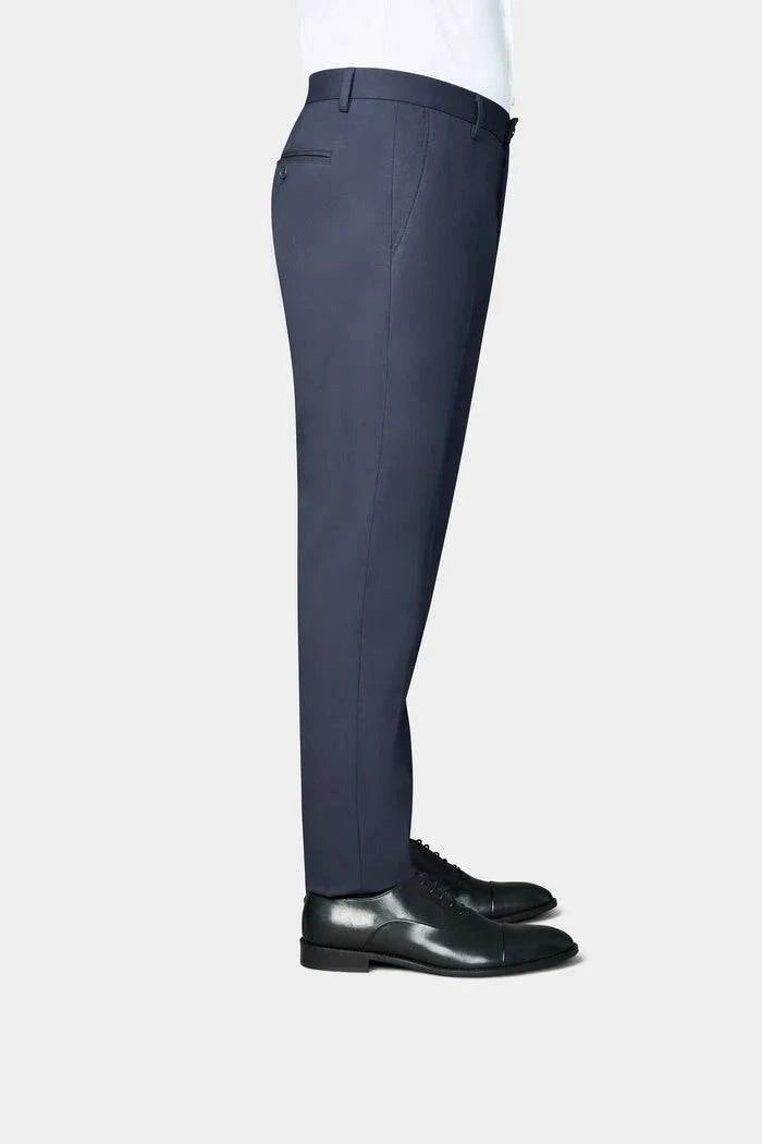 Essential Stretch Navy Pants | Super Slim - Atica Man