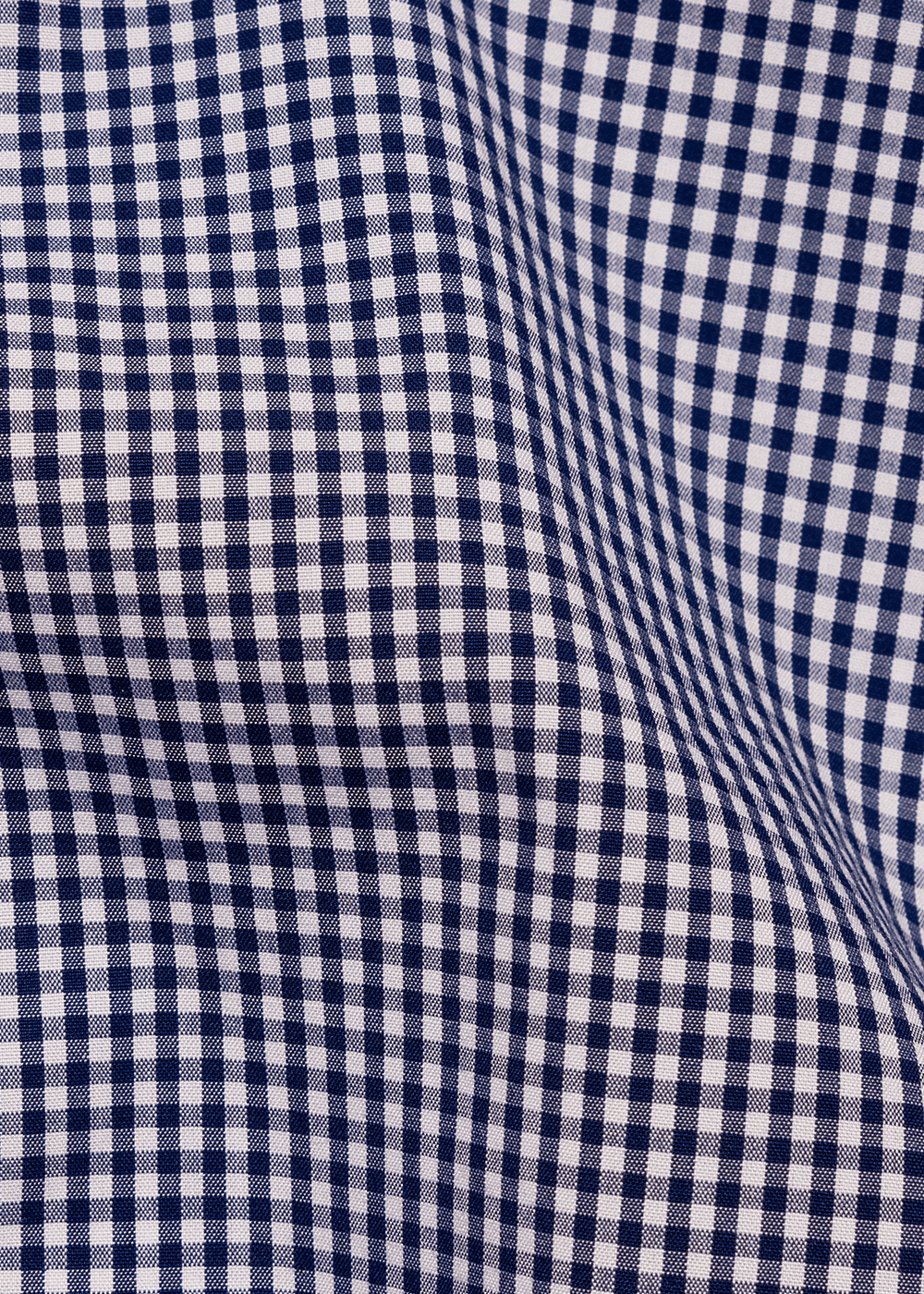Riviera Navy Check Shirt - Atica Man