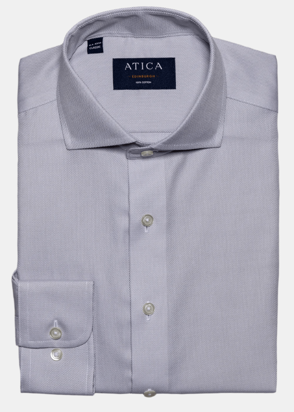 Royal Oxford Shirt - Grey – Non-Iron, Wrinkle-Resistant, Breathable Cotton