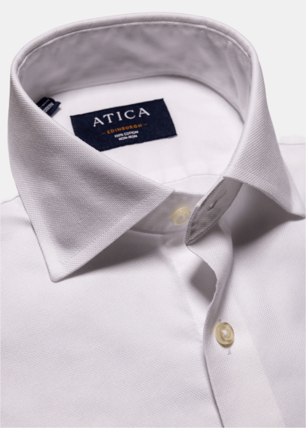 Royal Oxford Shirt - White – Non-Iron, Wrinkle-Resistant, Breathable Cotton