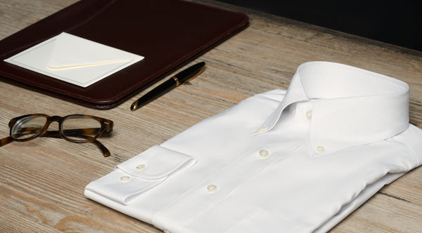 HOW TO CARE FOR YOUR FAVORITE WHITE DRESS SHIRT.
