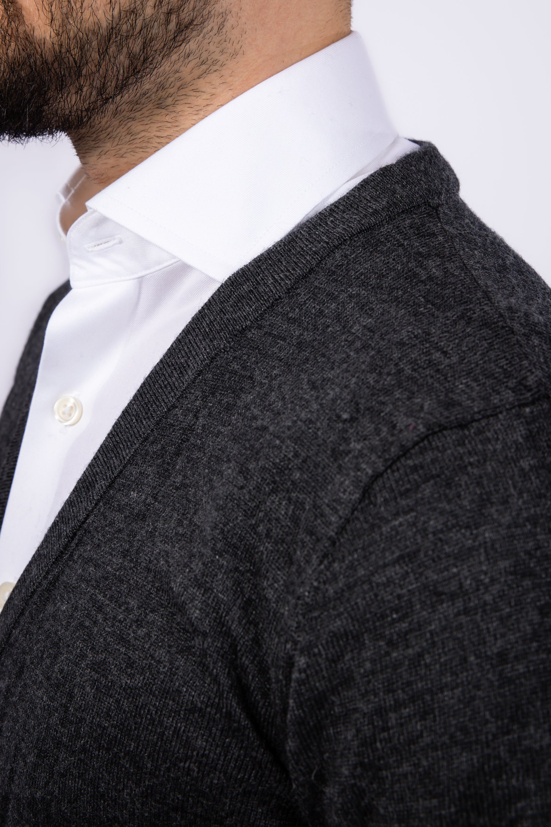 Classic Button-Up Cardigan - Atica Man