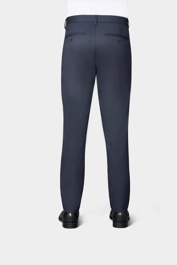 Essential Stretch Navy Pants