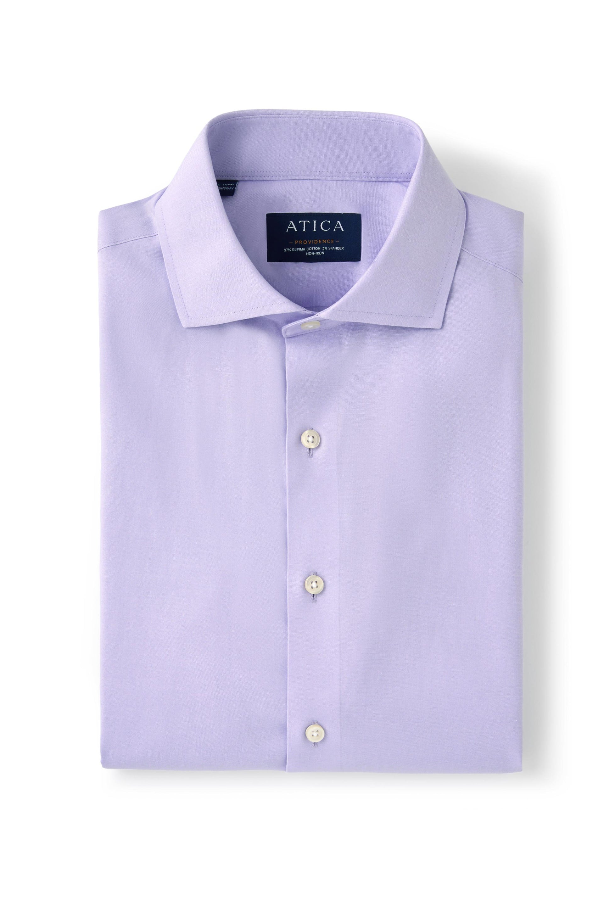 lavender dress shirt Button-Down Collar Non-Iron Dress Shirt - Lavender