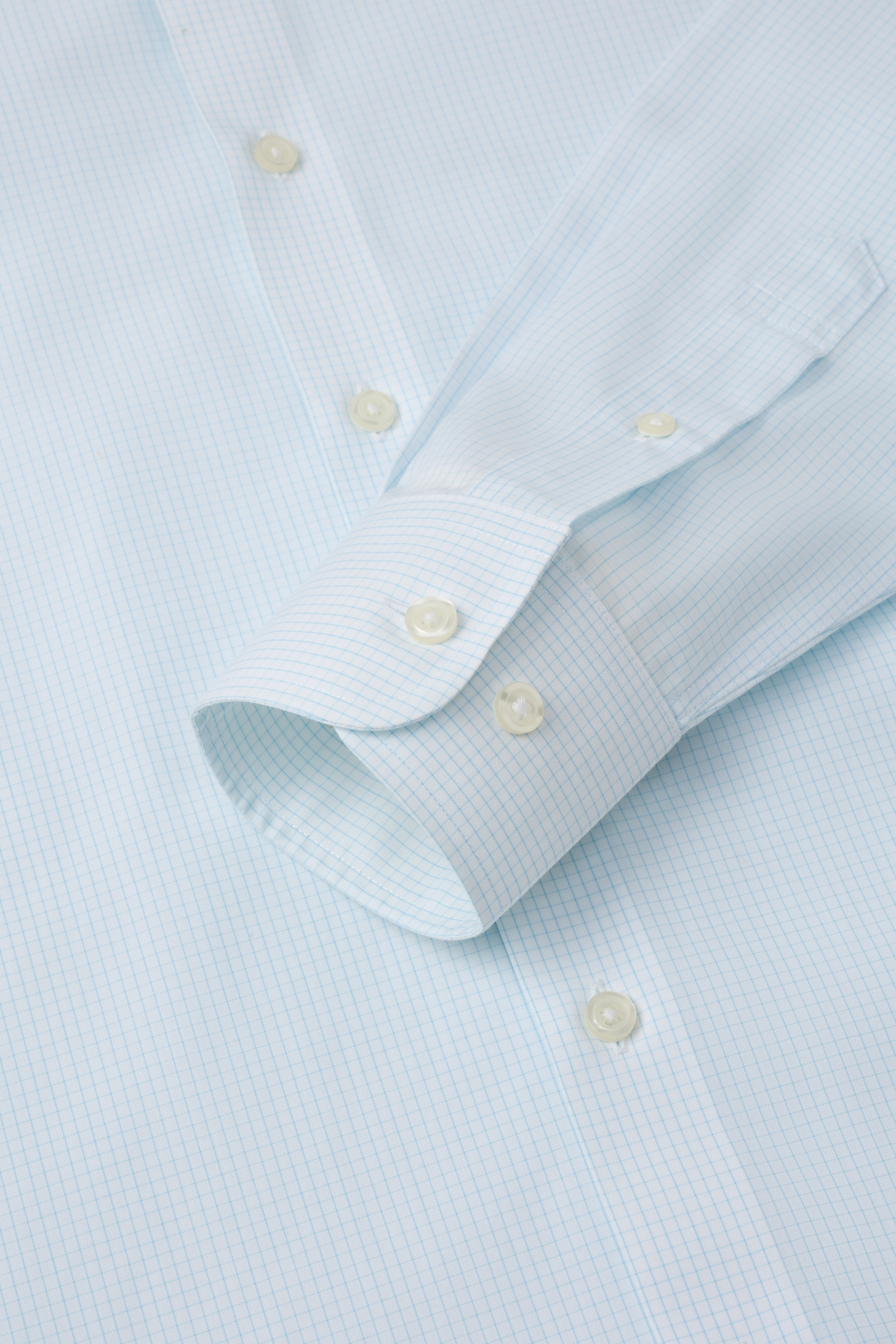 Riviera Mint Mini Grid Shirt