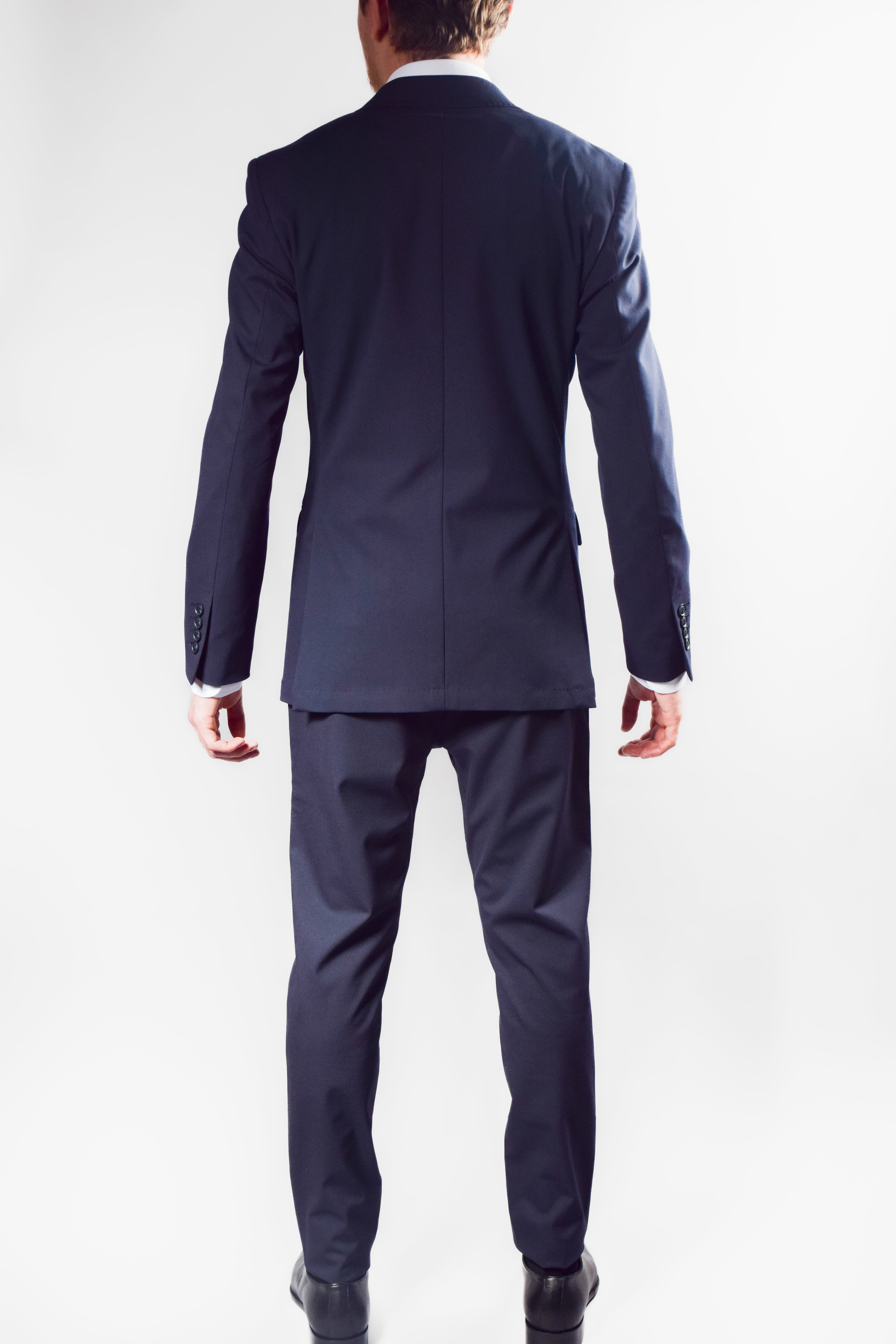 Washable Travel Blazer Navy  | Classic