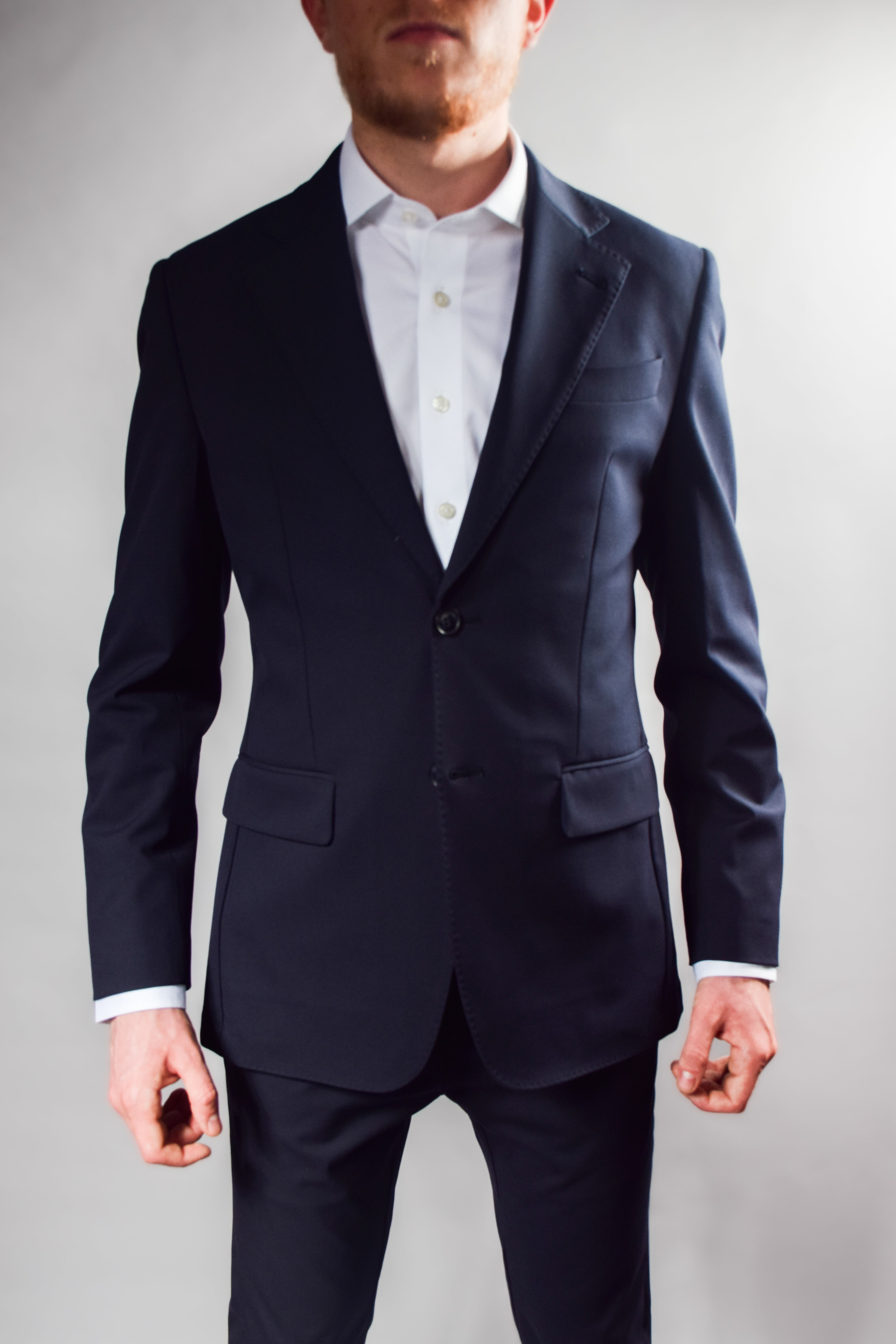 Washable Travel Blazer Navy  | Classic