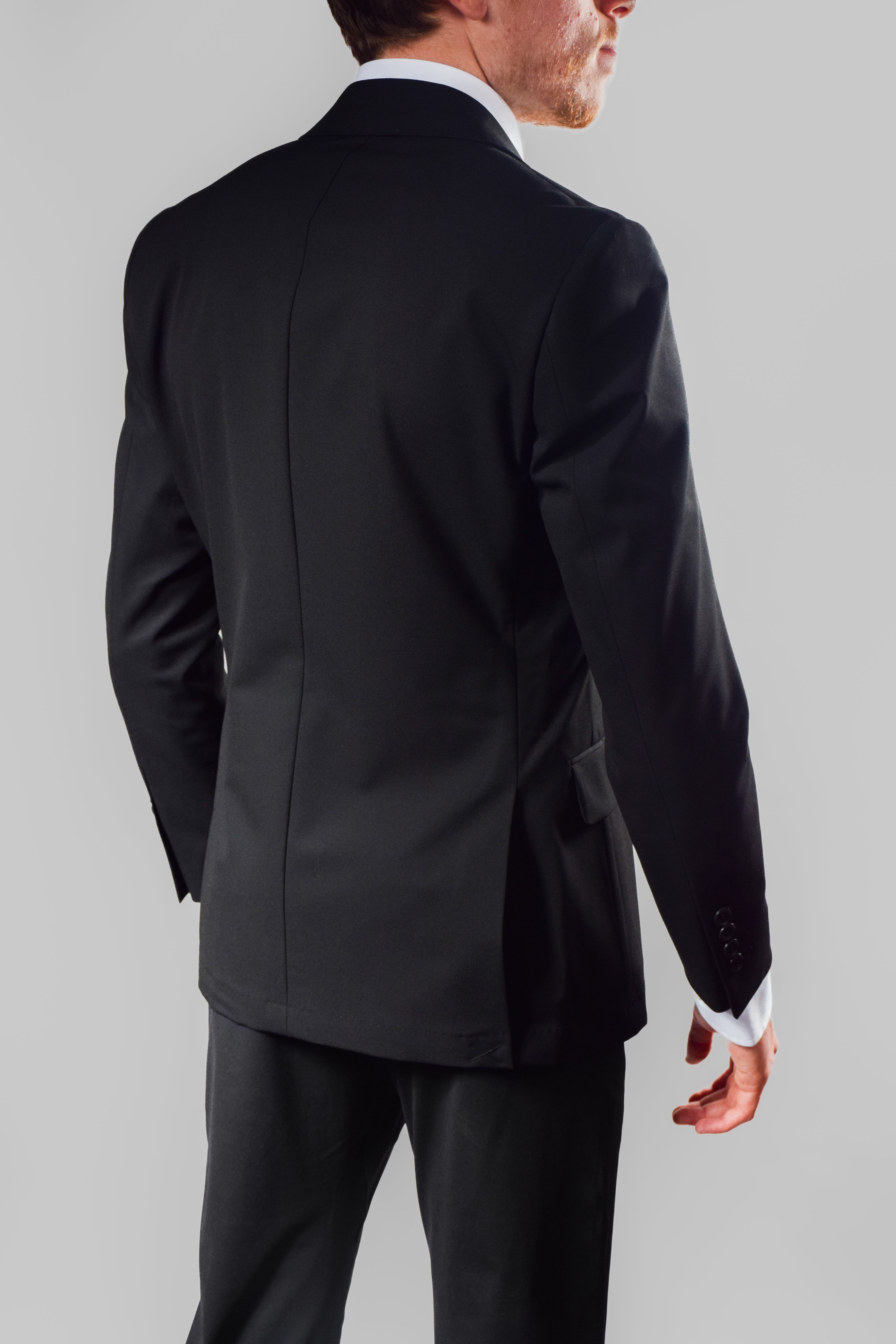 Washable Travel Blazer Black | Classic
