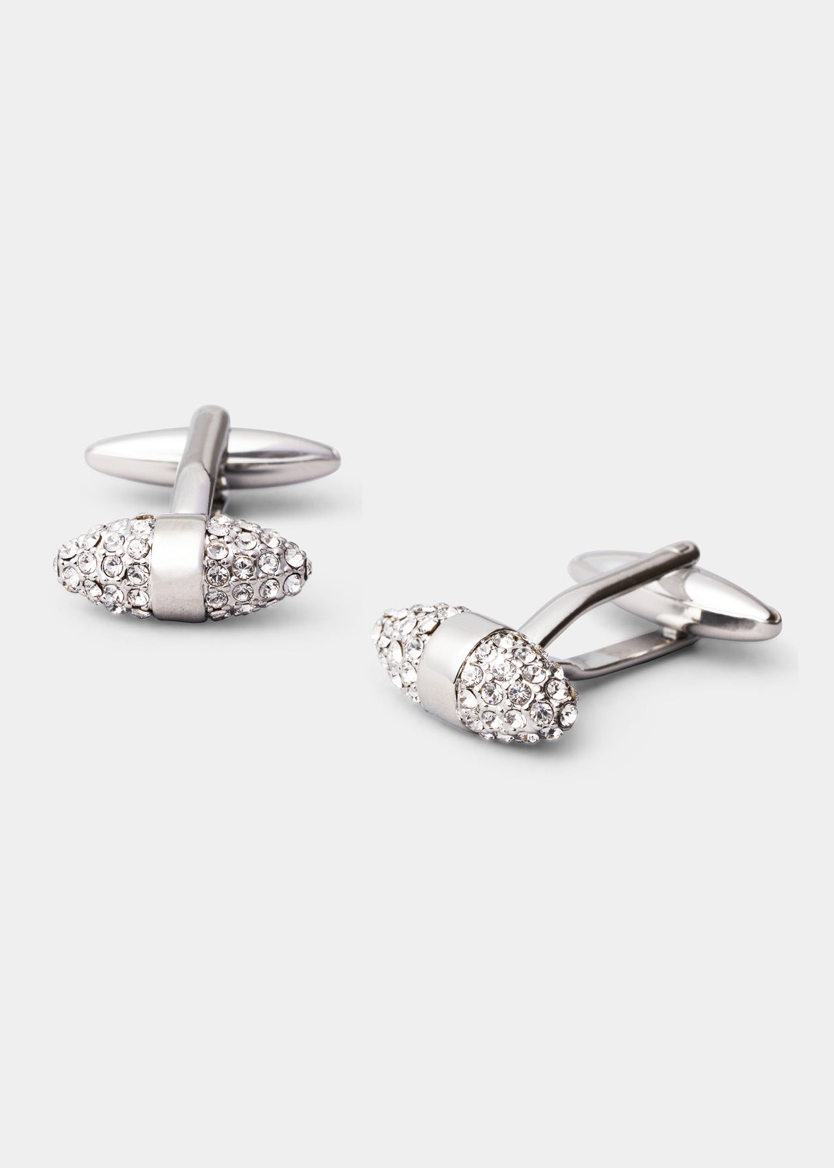 Swarovski Crystal Cone Cufflinks.