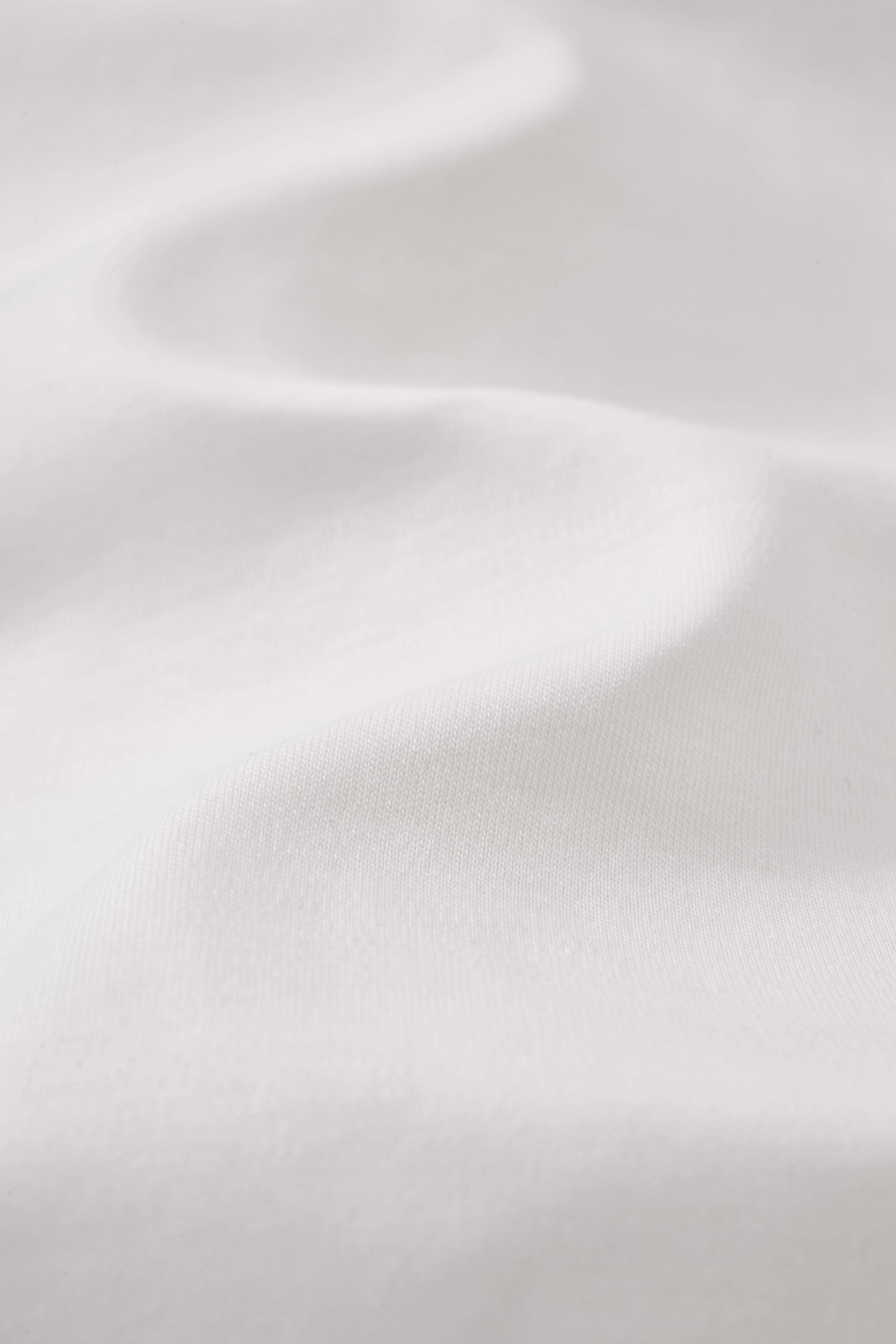 White Buttonless Performance Polo - Atica Man
