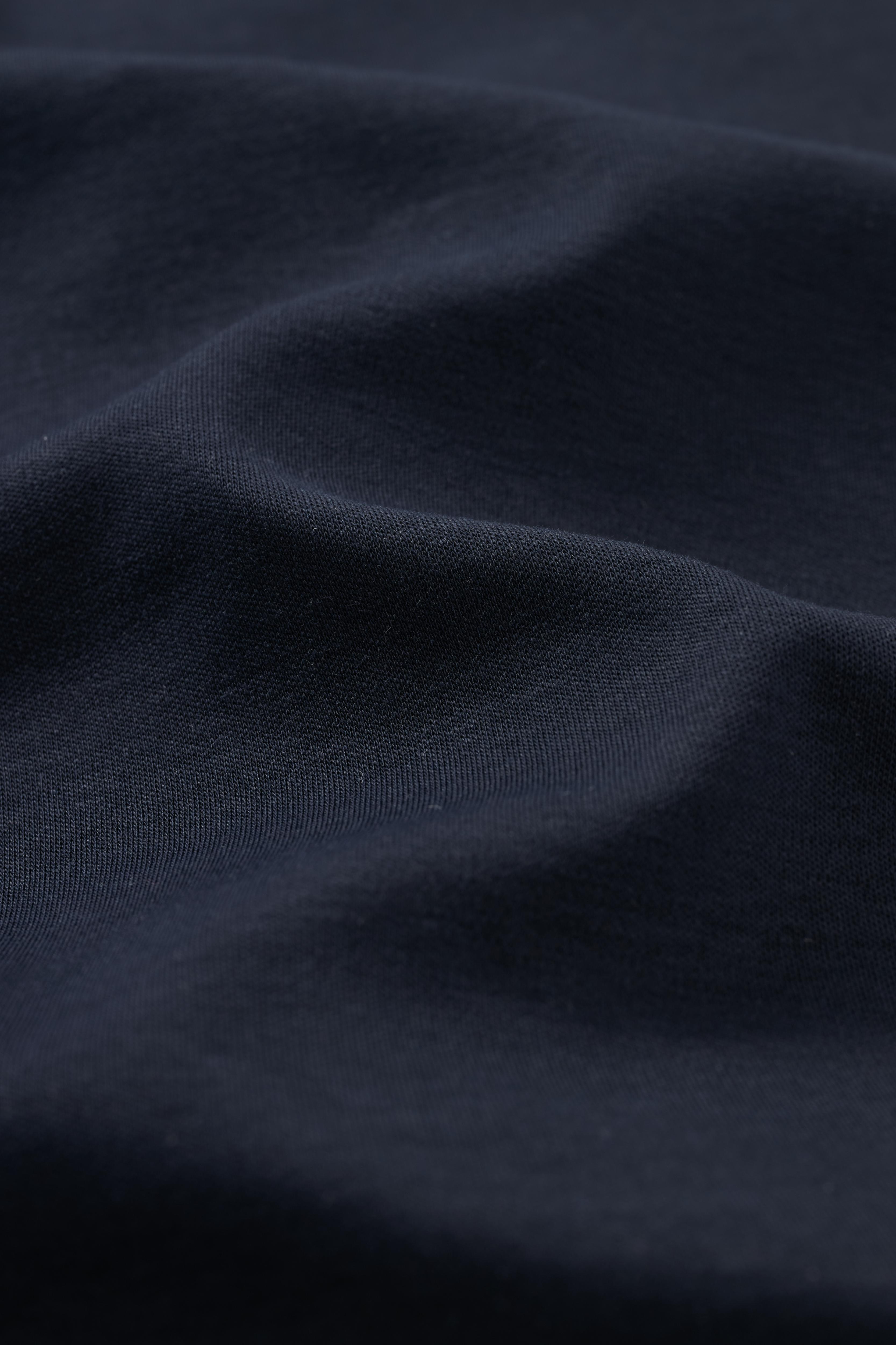 Dark Navy Buttonless Performance Polo - Atica Man